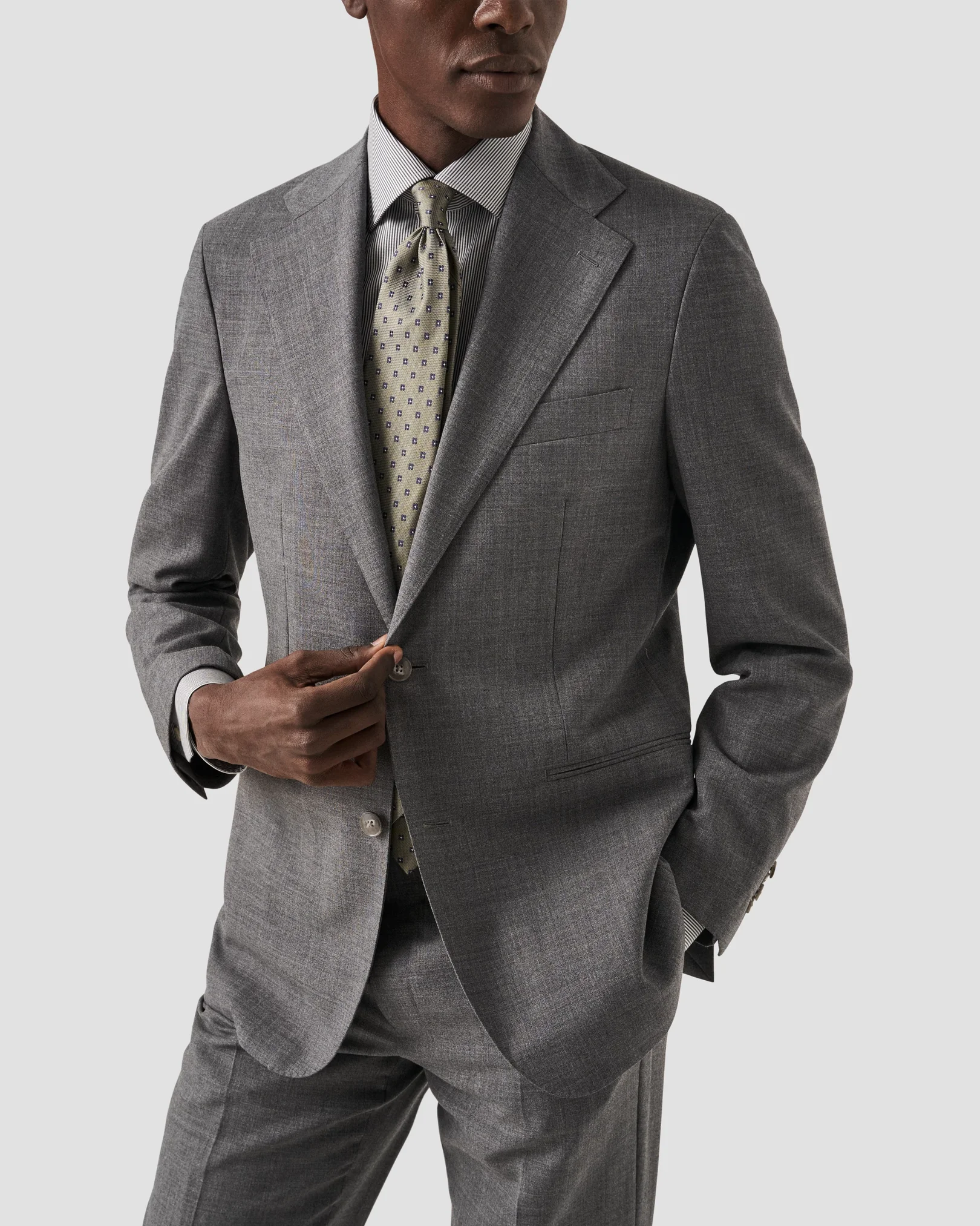 Eton - navy twill made to order