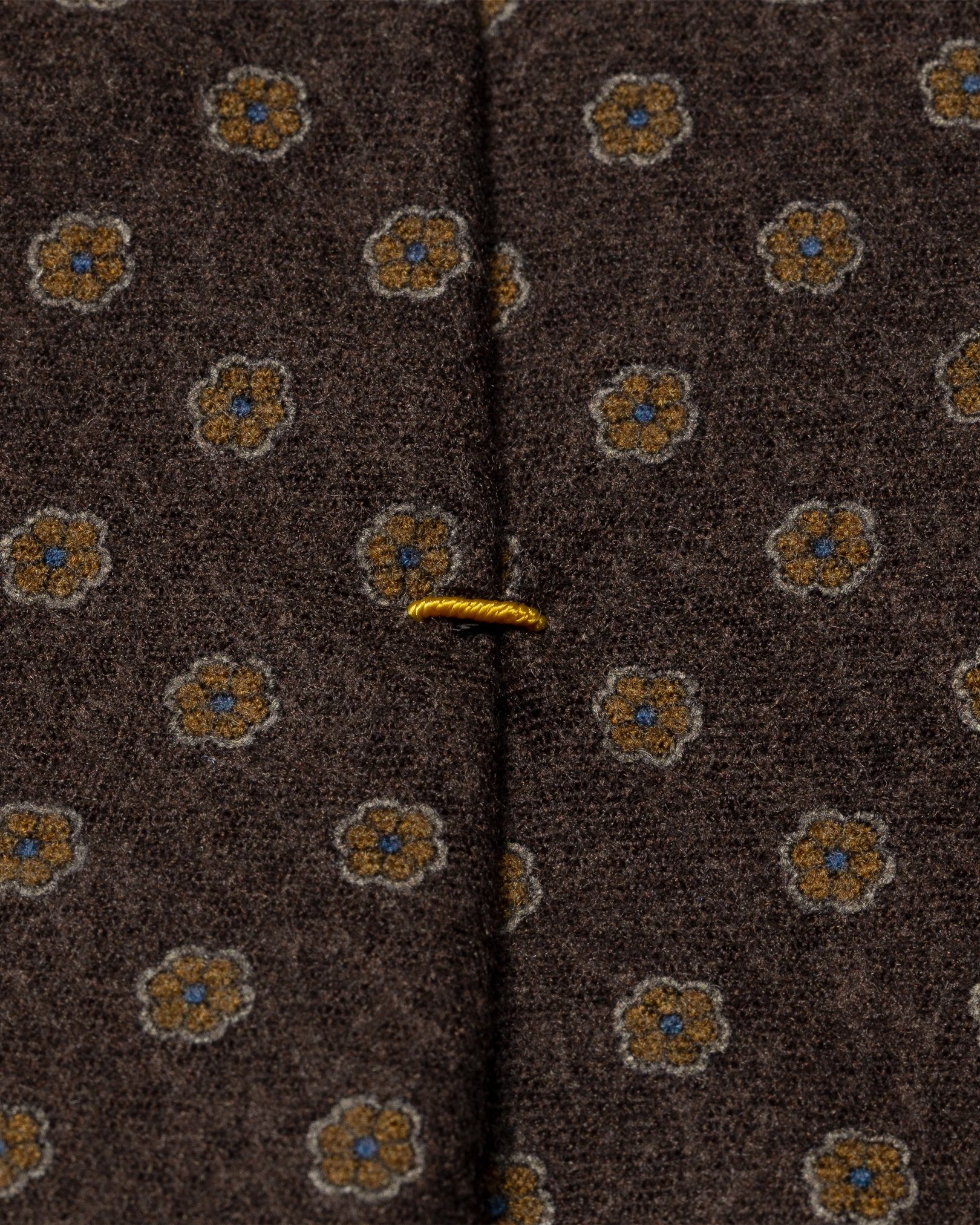 Eton - brown wool tie