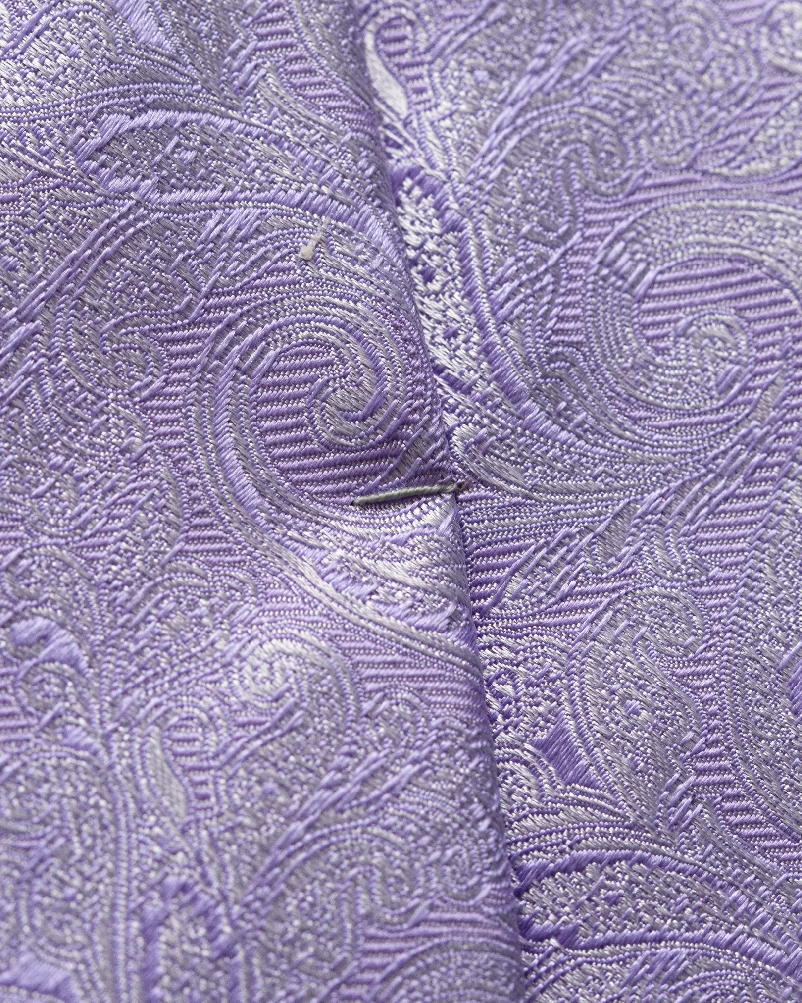 Eton - purple lustrous paisley tie