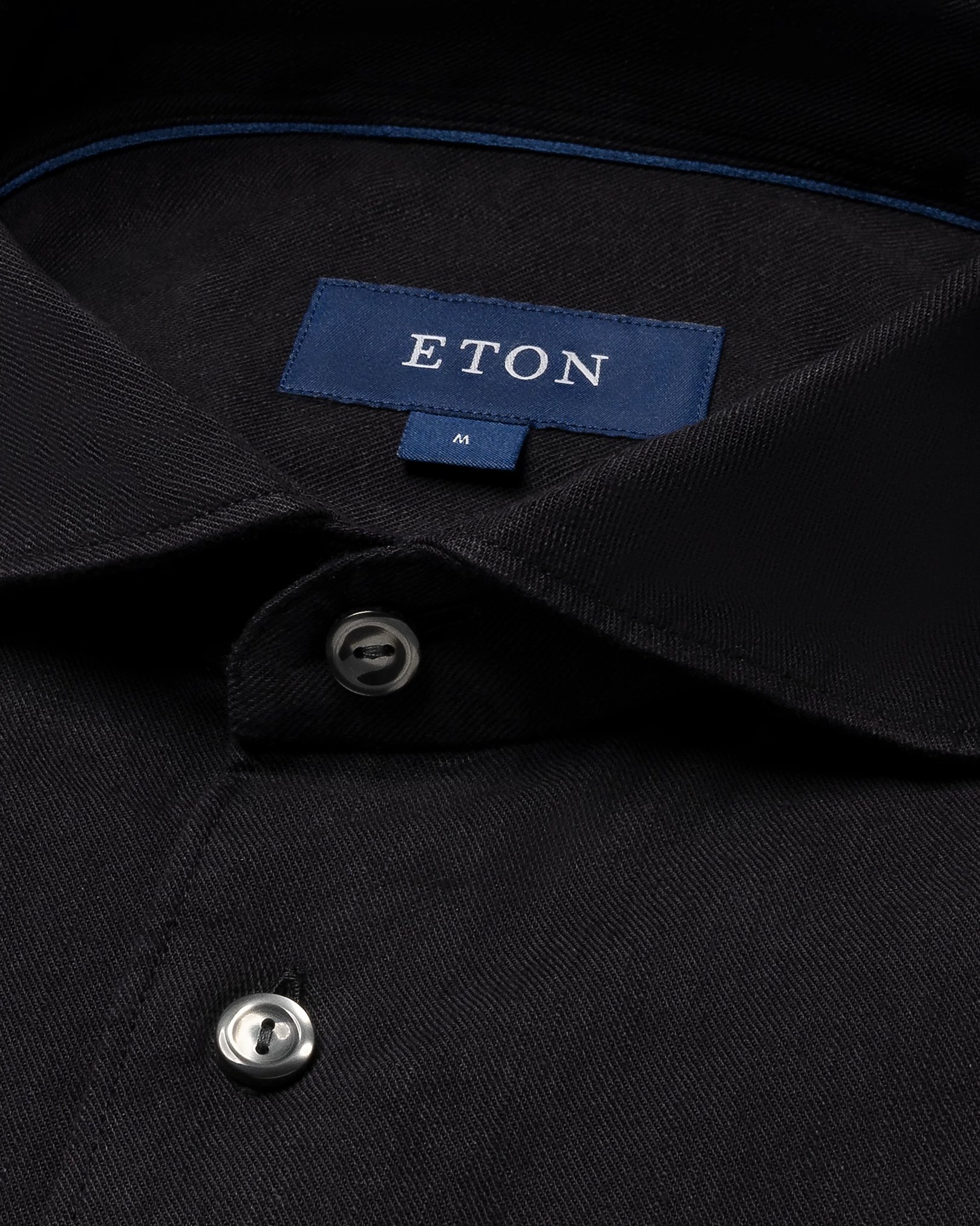 Eton - Black Denim Shirt