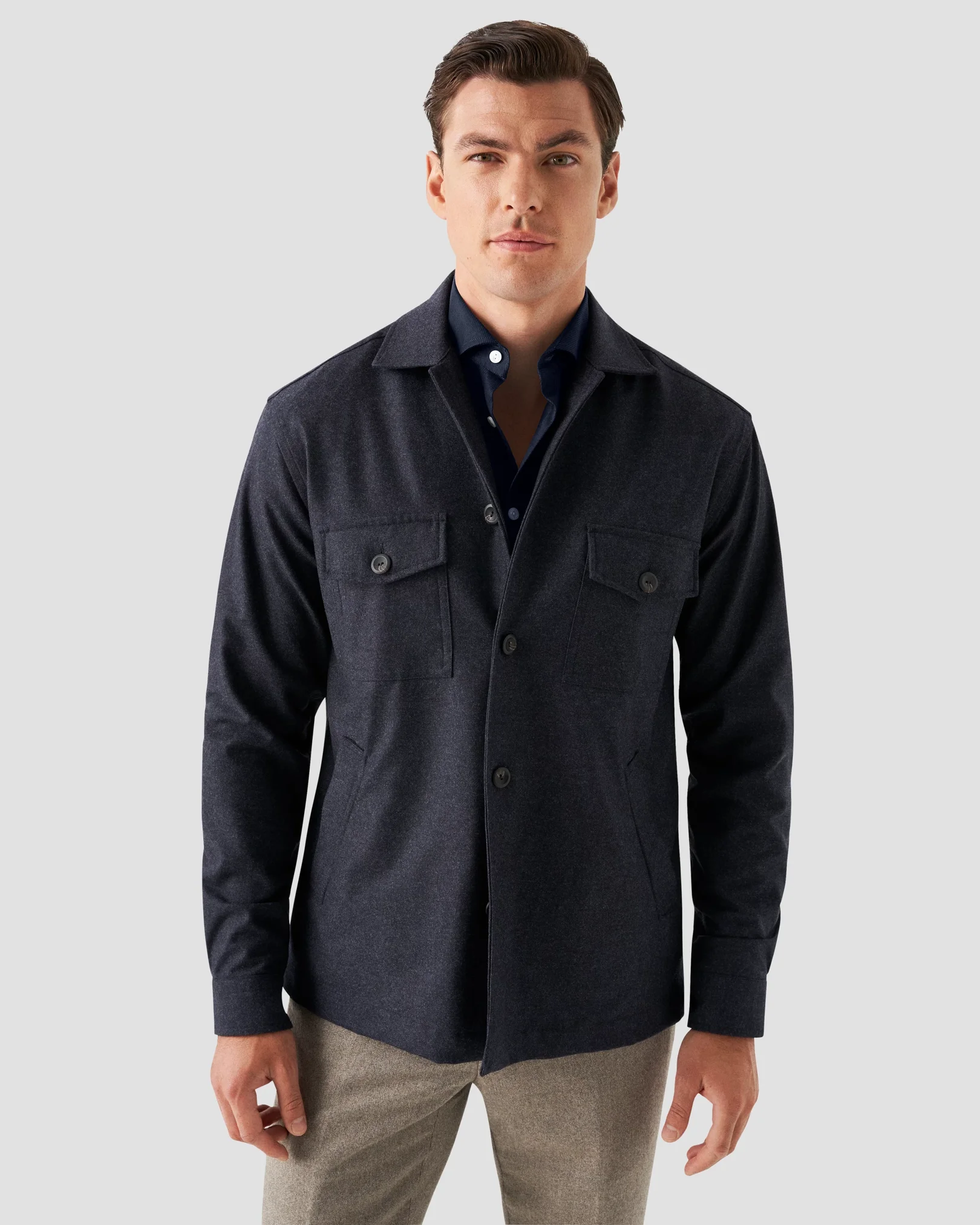 Eton - blue knit king