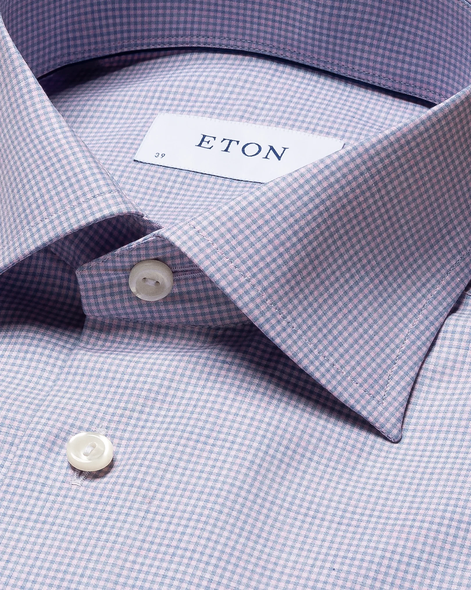 Eton - pink fine twill melange