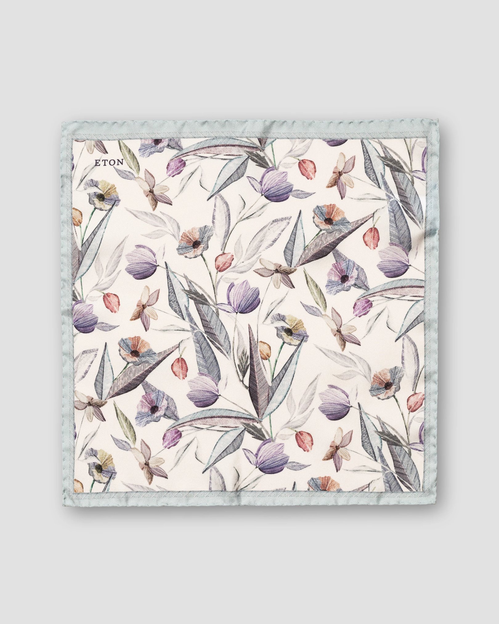 Eton - white flower print