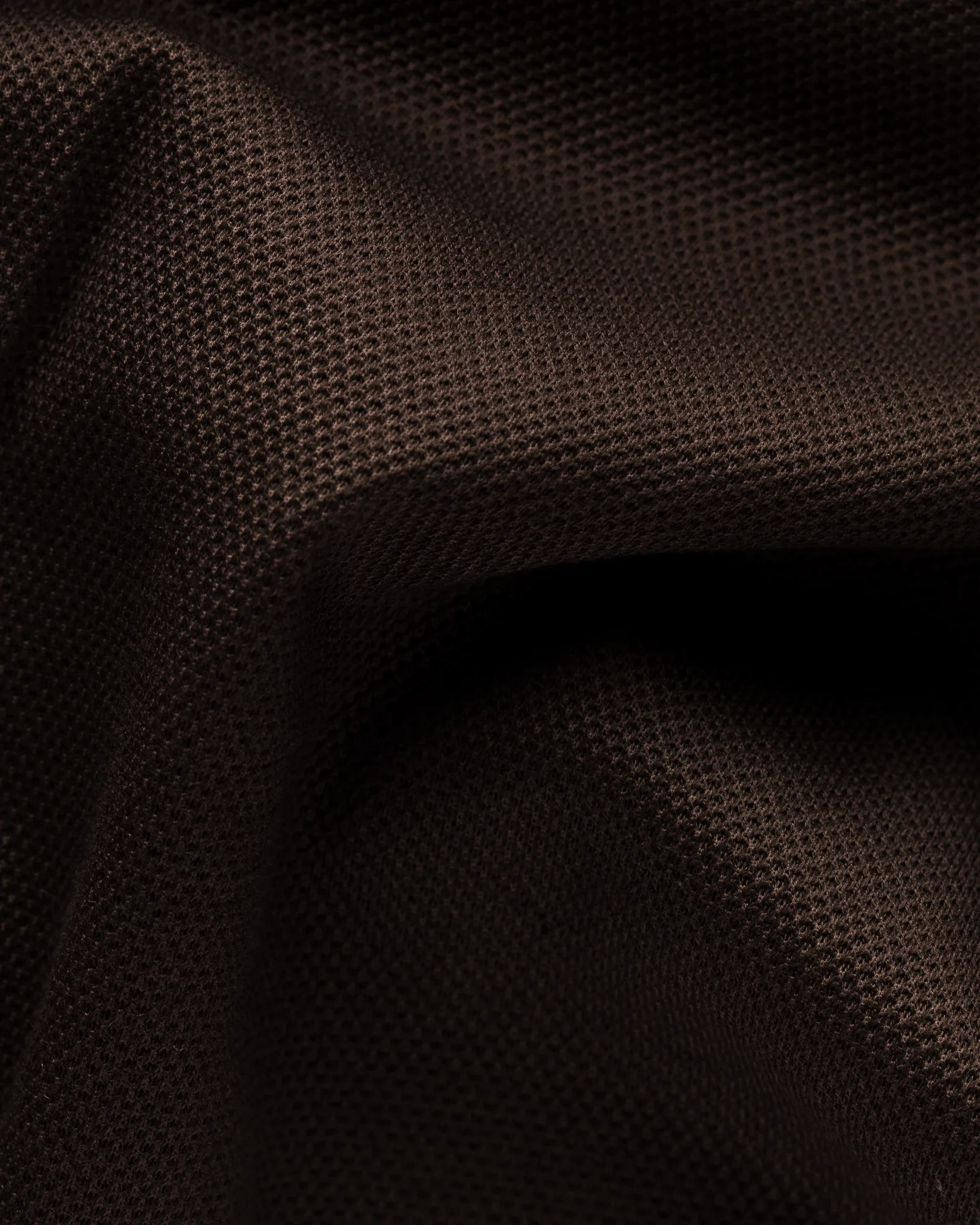 Eton - dark brown pique widespread