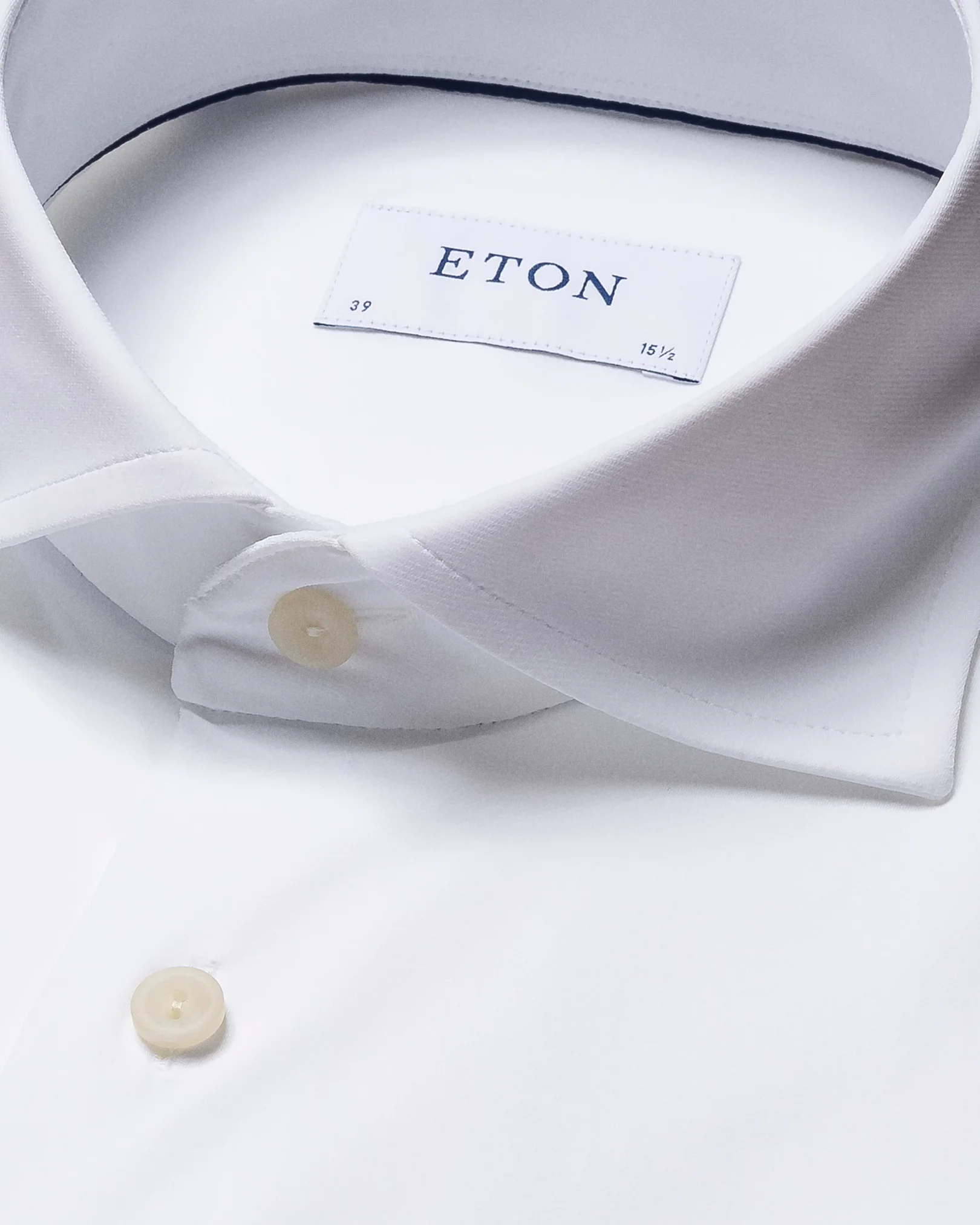 Eton - white 4 way stretch