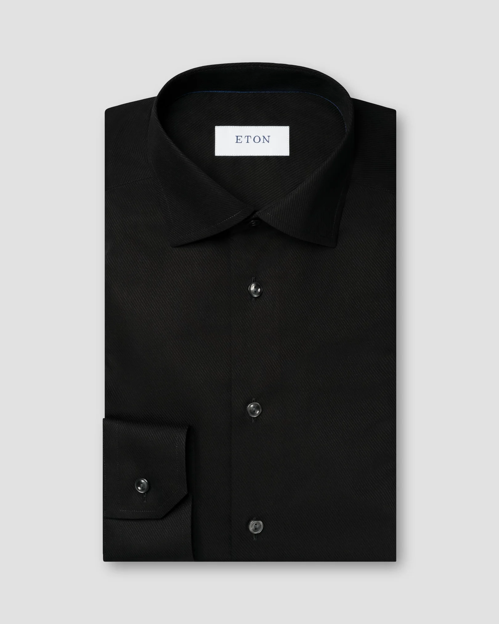 Eton - black twill made to order