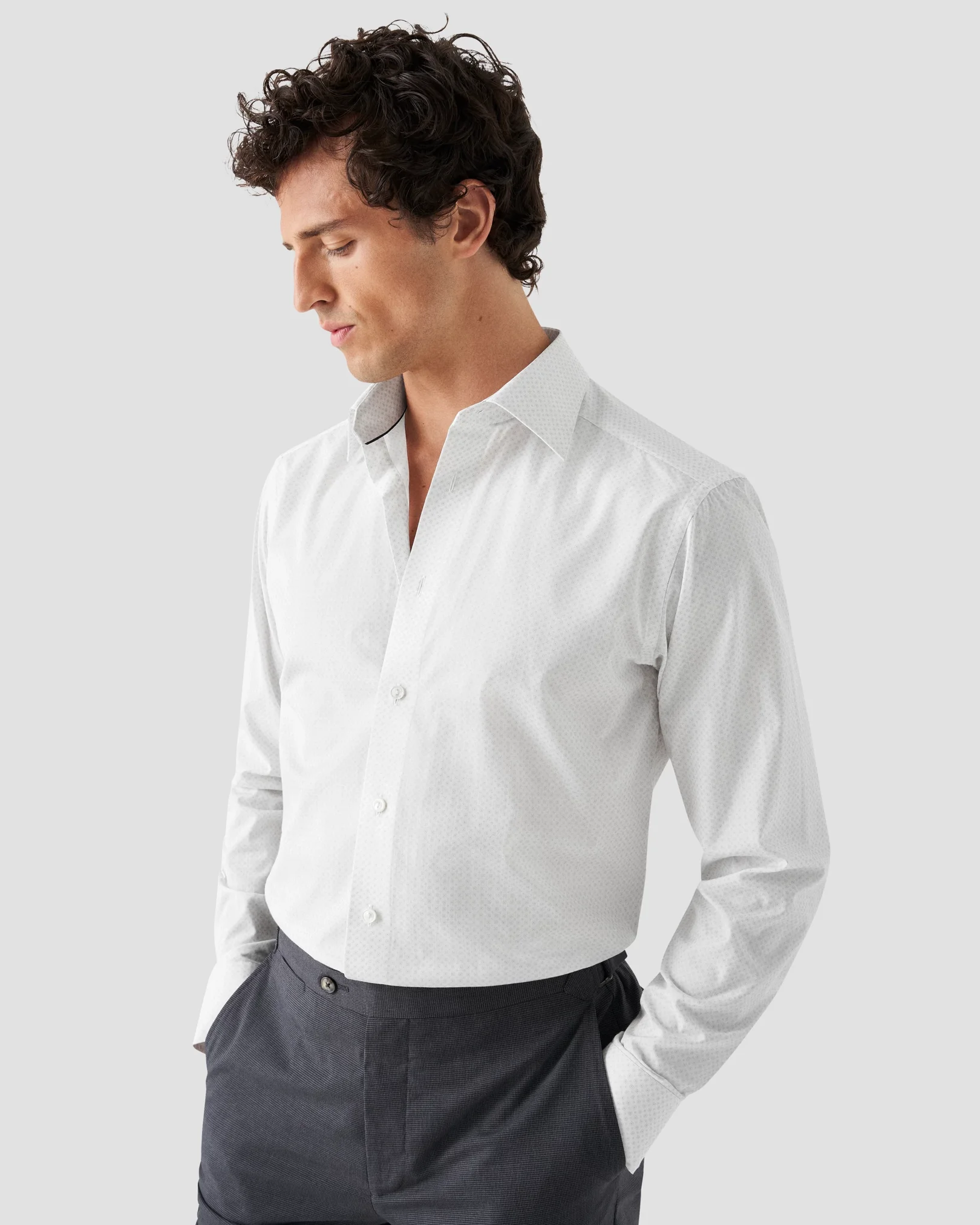 Eton - white poplin moderate cutaway