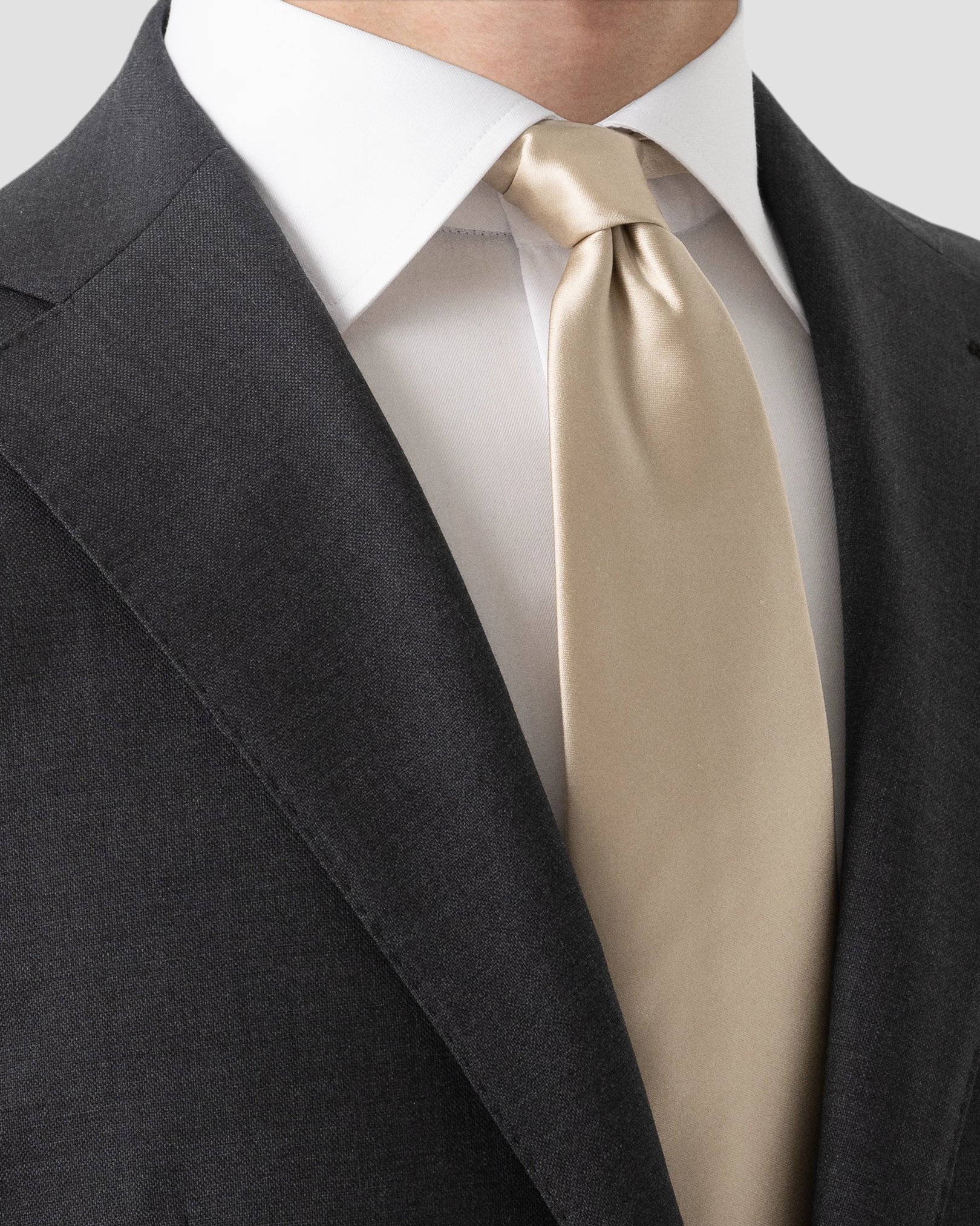 Eton - Solid Silk Satin Tie