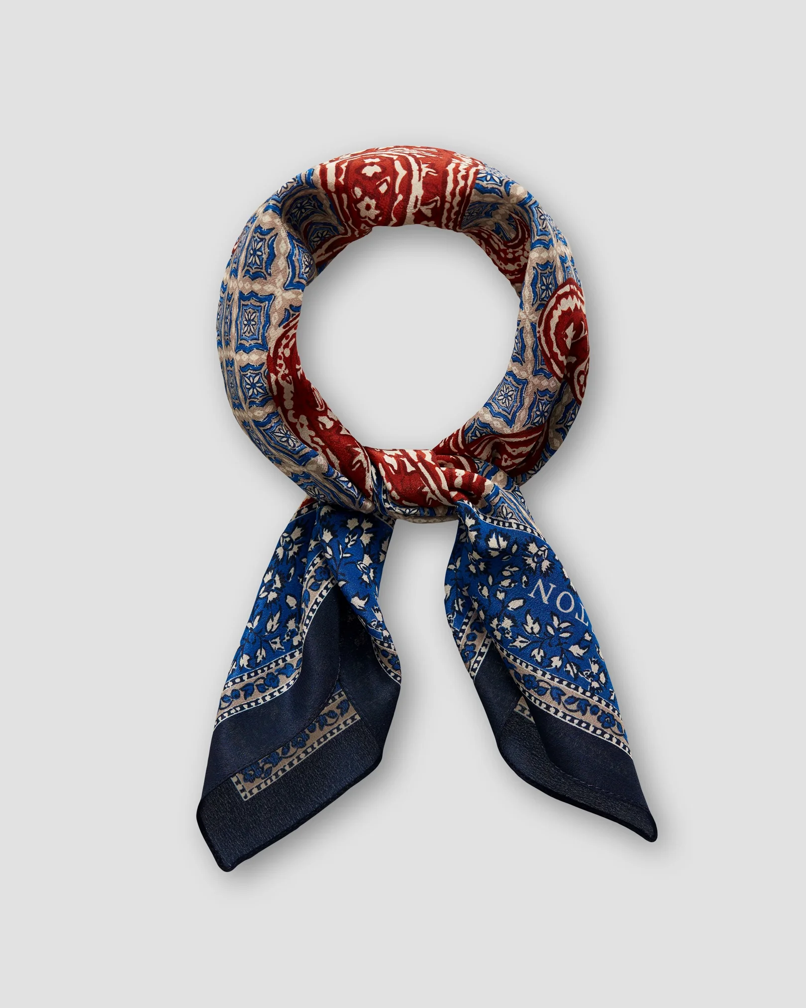 Eton - blue medallion paisley bandana