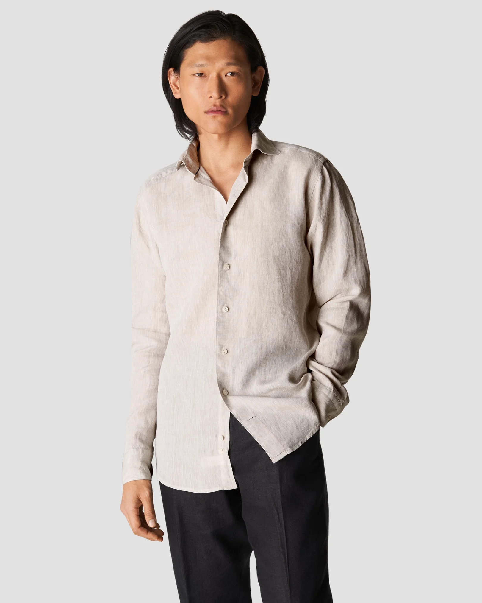 Eton - light grey linen