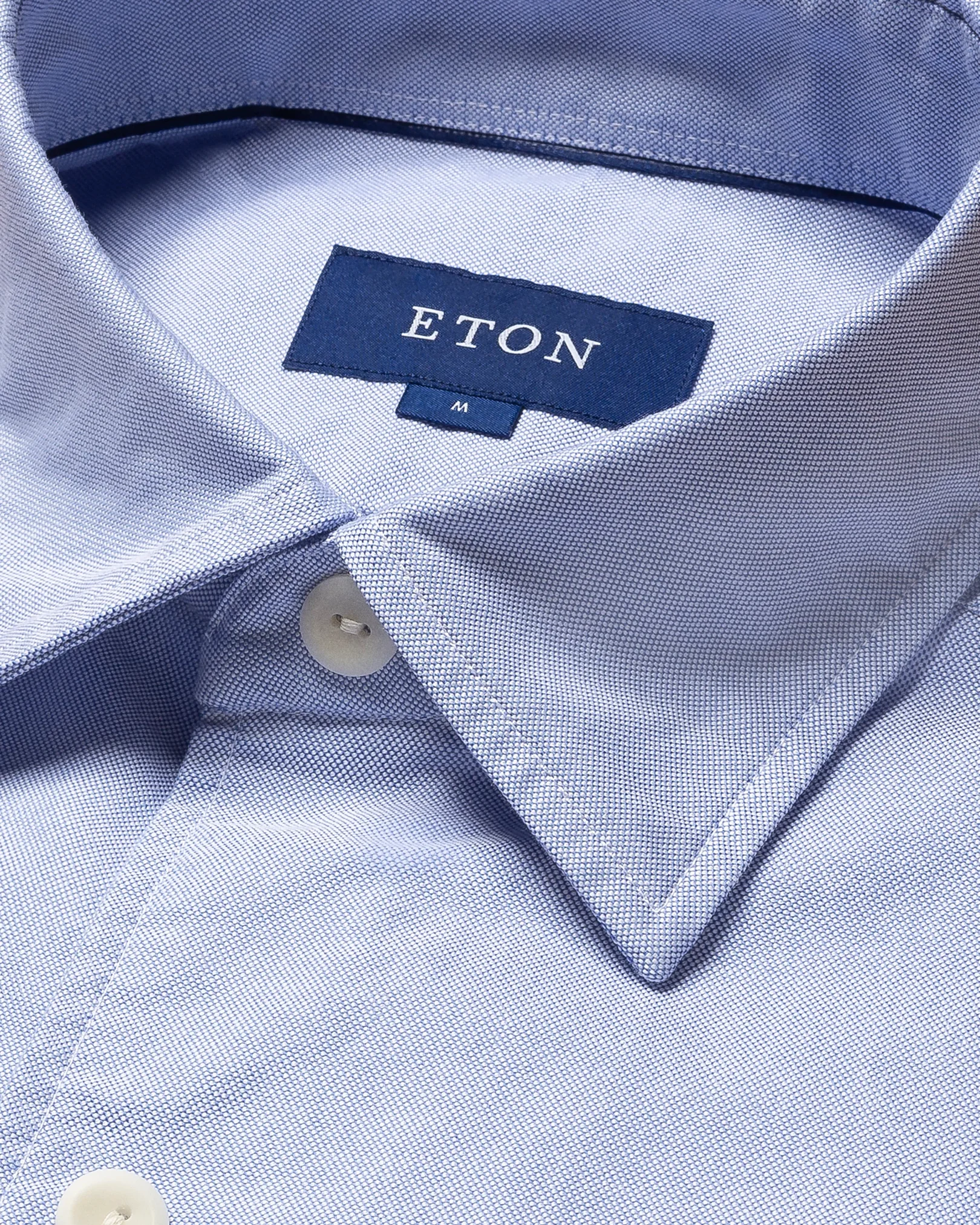Eton - light blue oxford overshirt