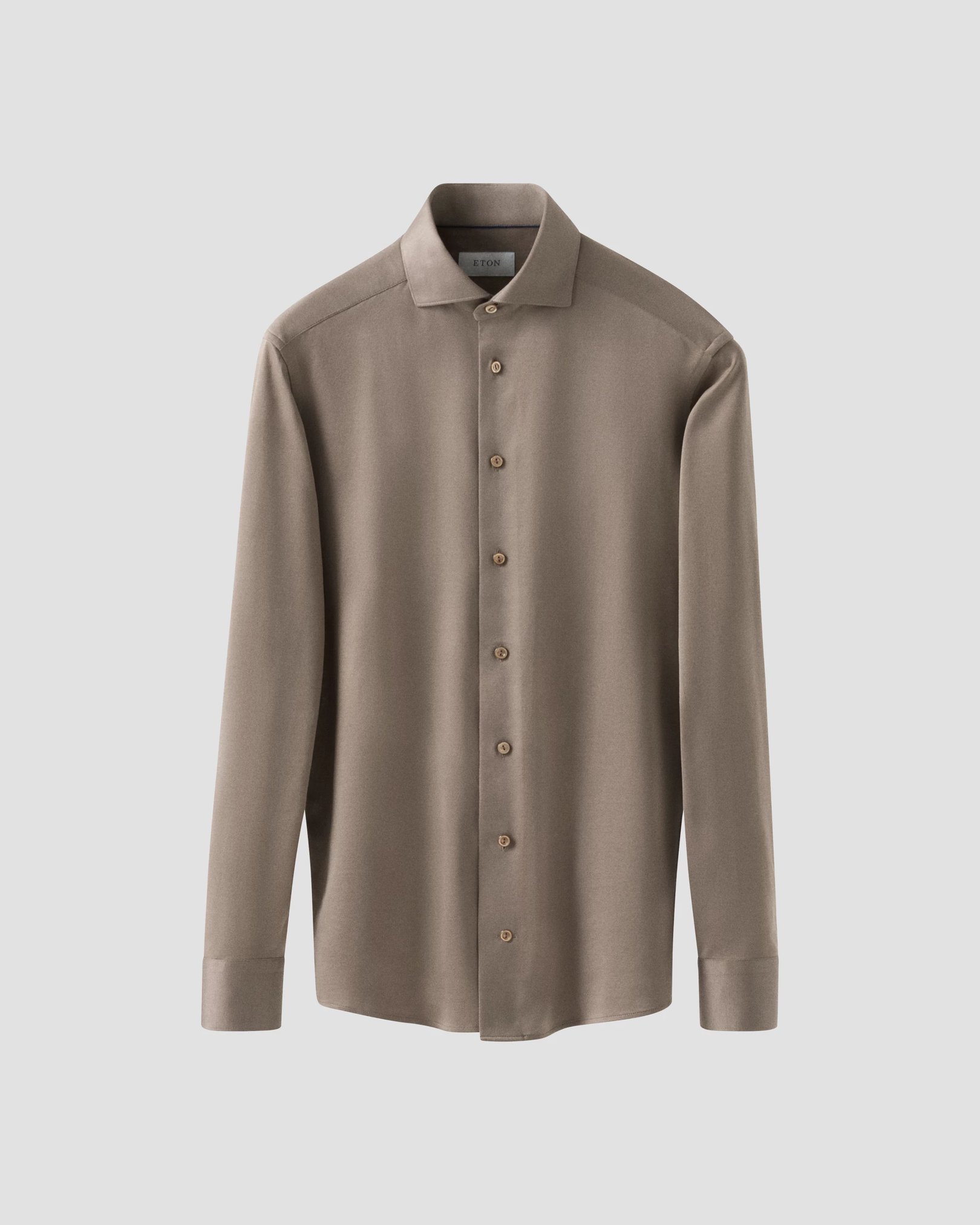 Eton - Filo di Scotia Knitted Jaquard Shirt