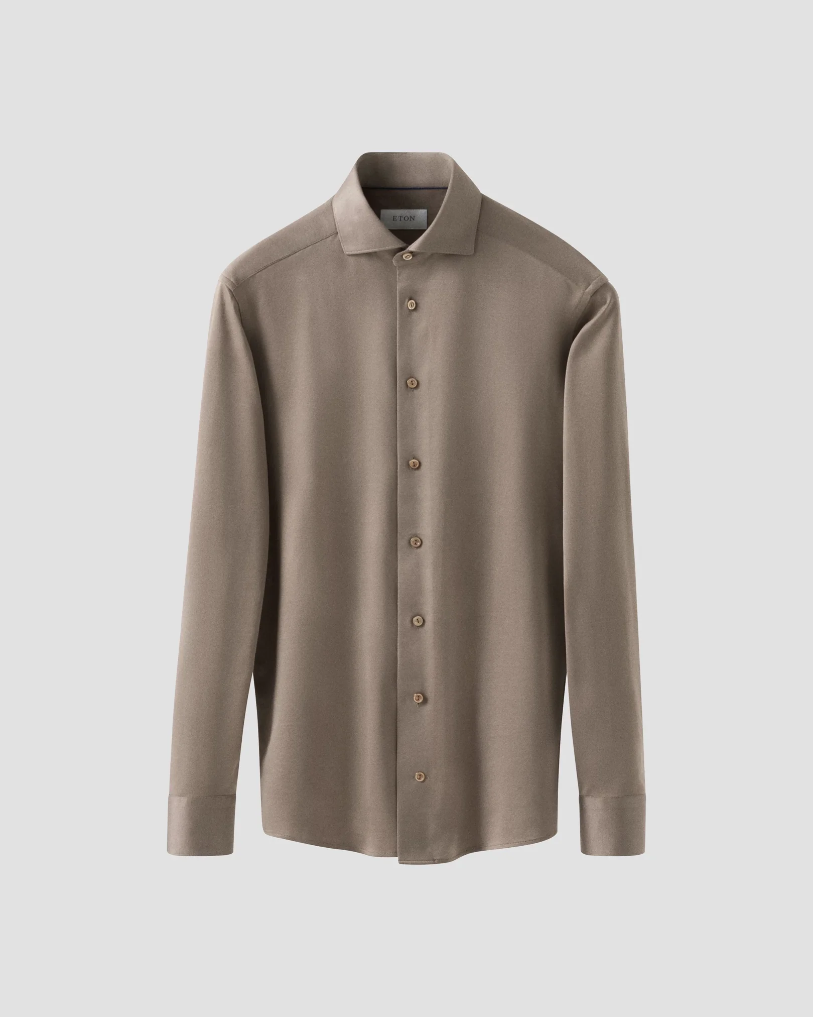 Eton - Filo di Scotia Knitted Jaquard Shirt