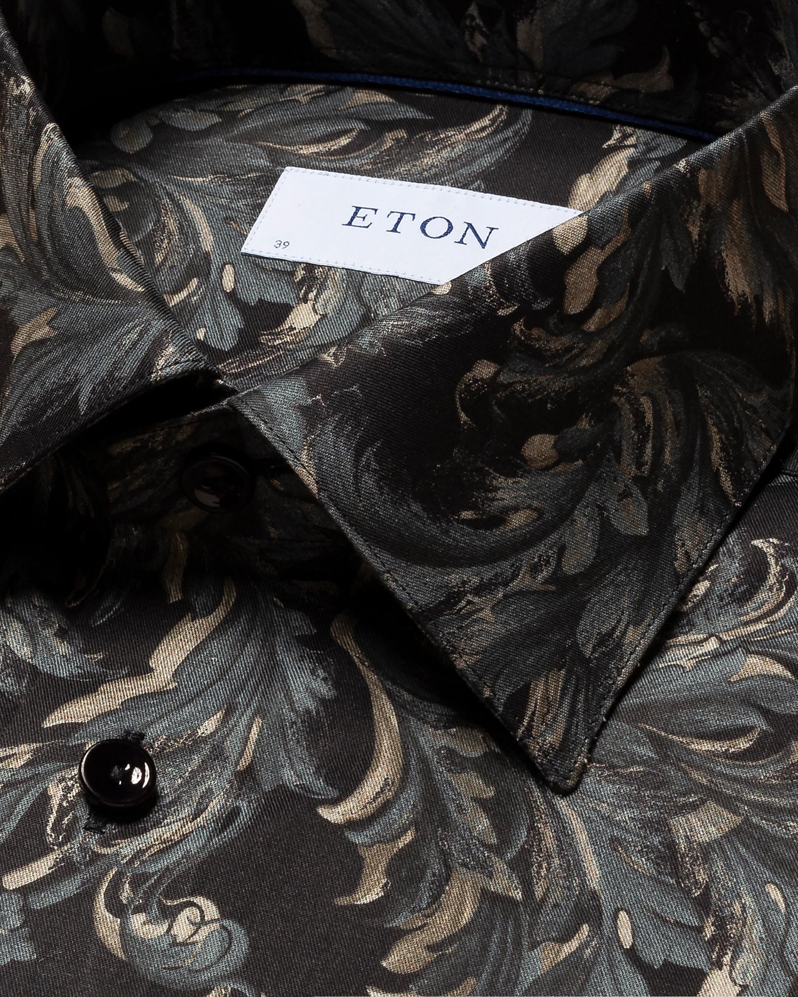 Eton - dark blue signature twill moderatecut