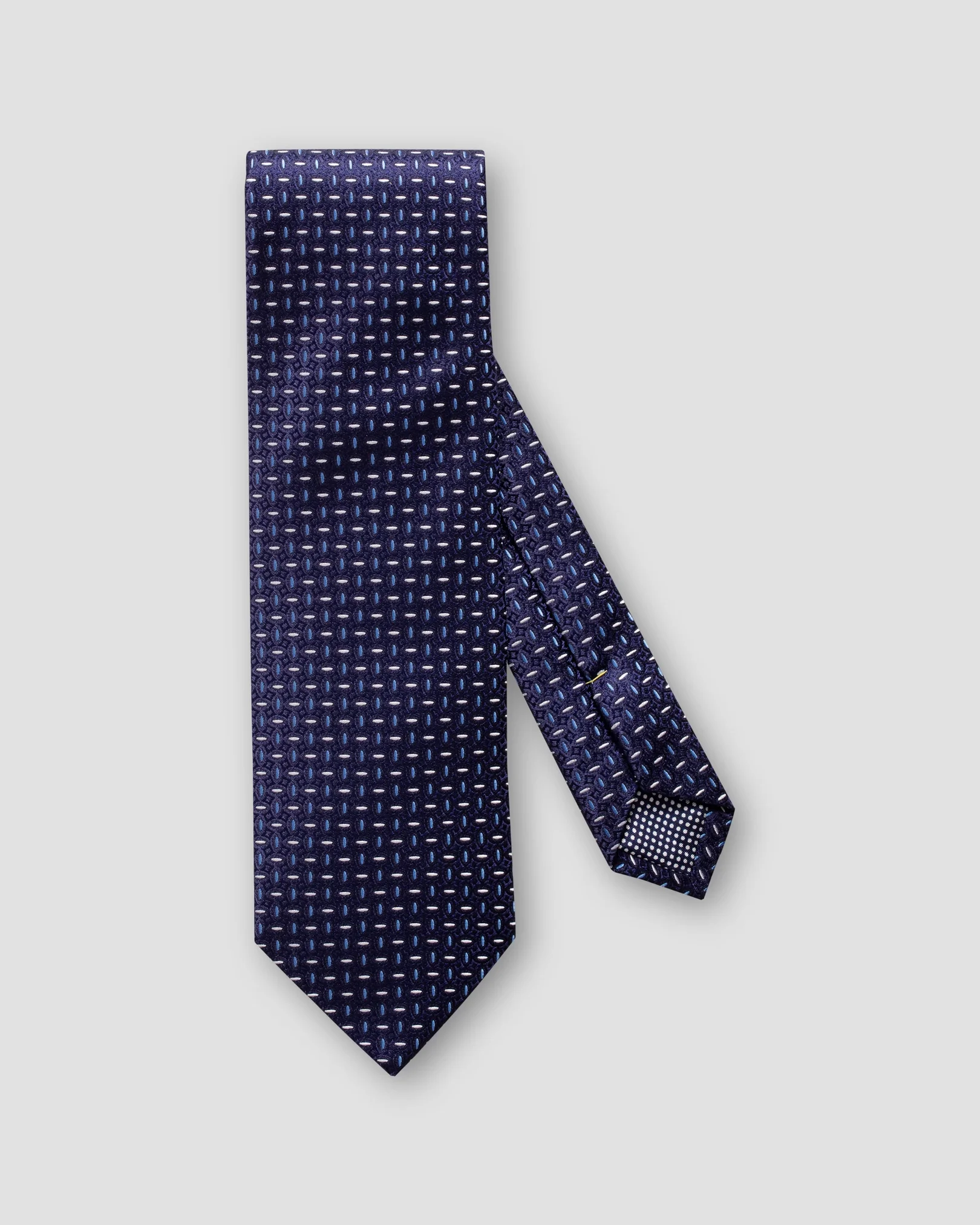 Eton - navy blue silk tie