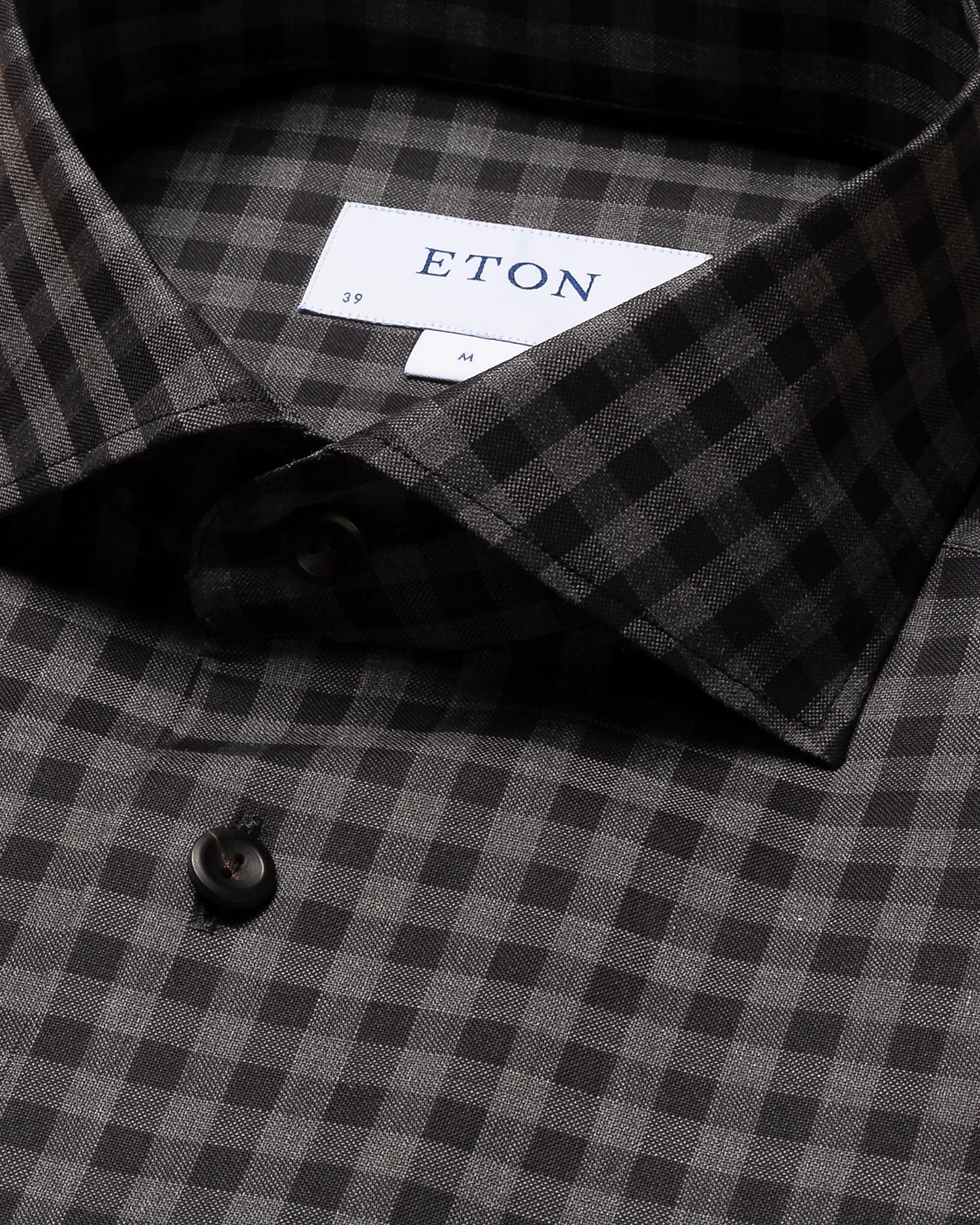 Eton - dark grey lightweight oxford