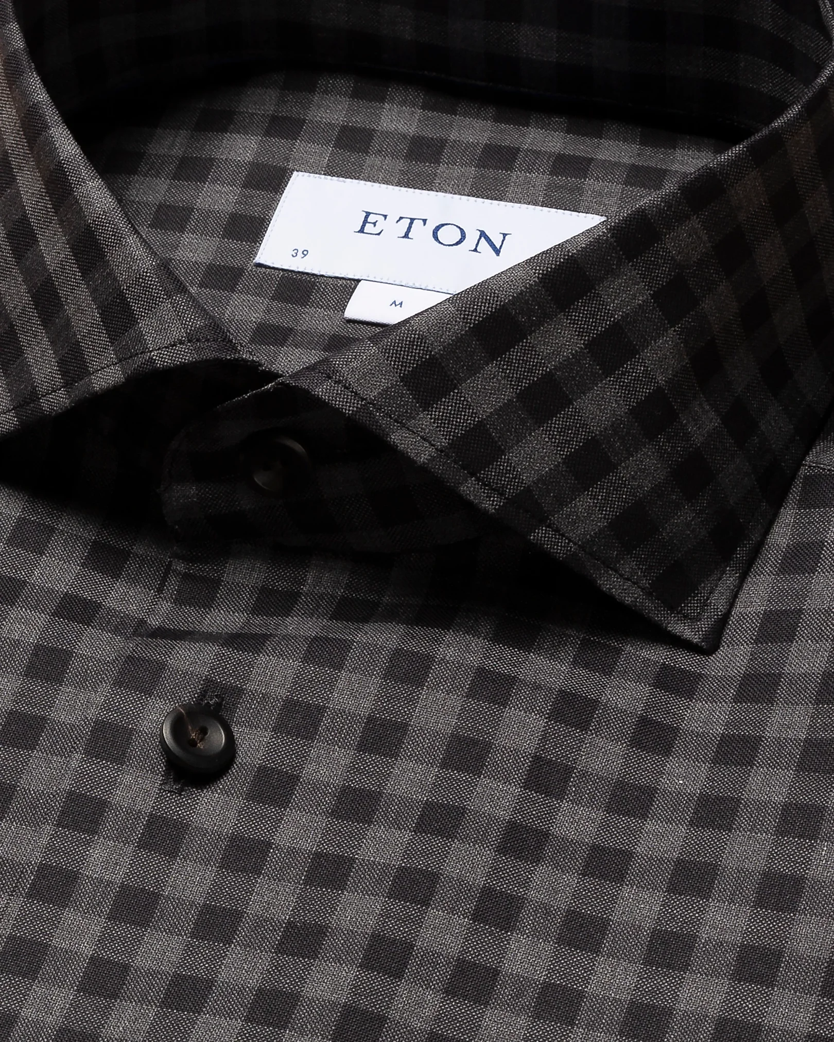 Eton - dark grey lightweight oxford