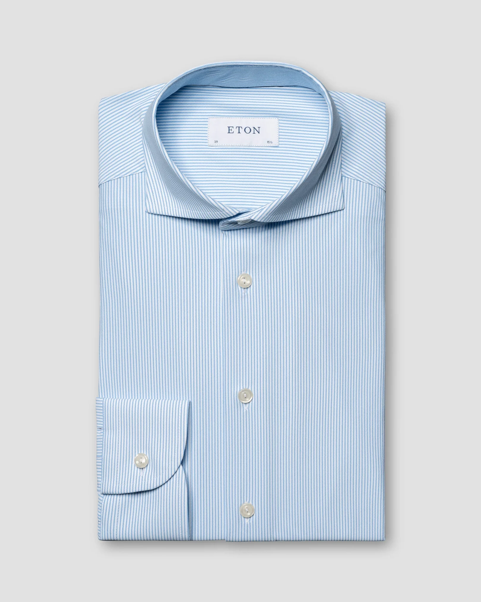 Eton - Striped Four-Way Stretch Shirt