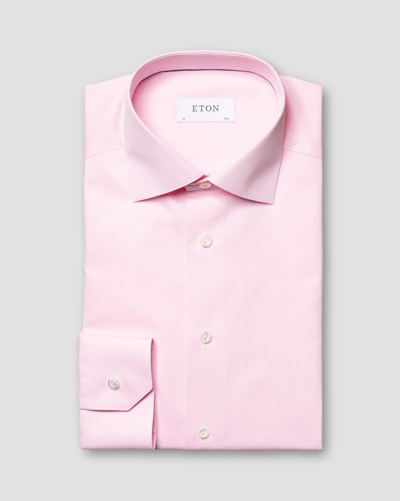 Eton - pink fine pique