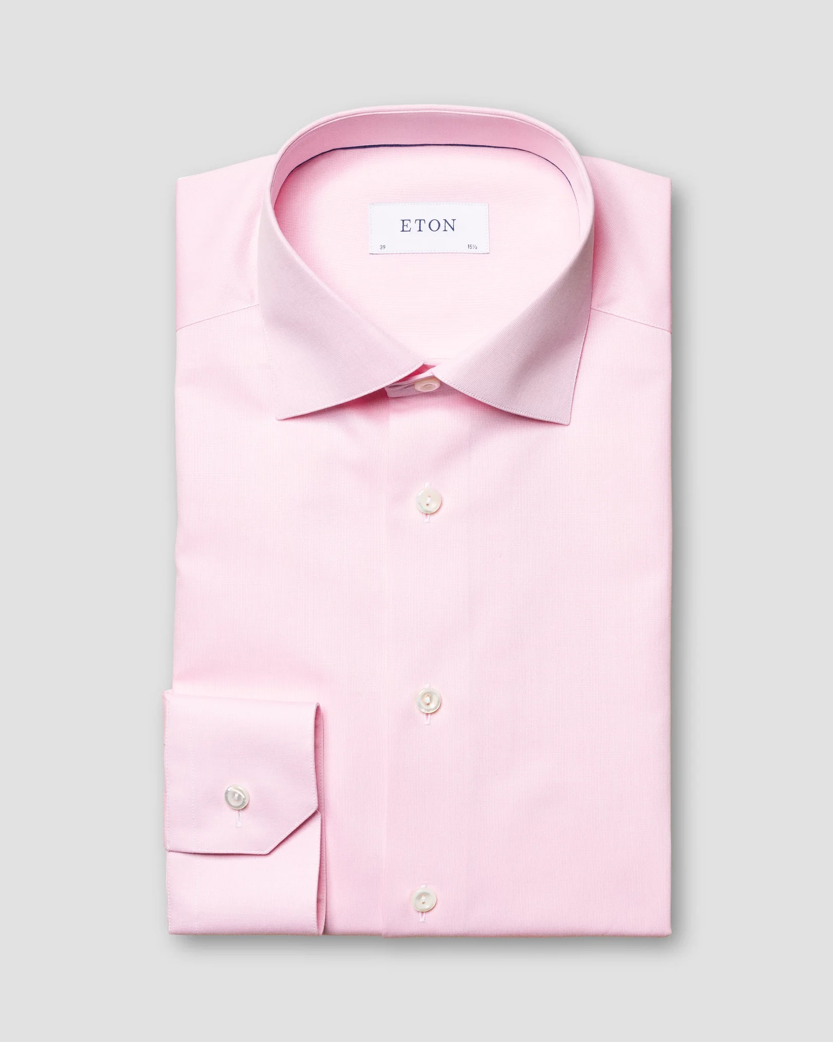 Eton - pink fine pique