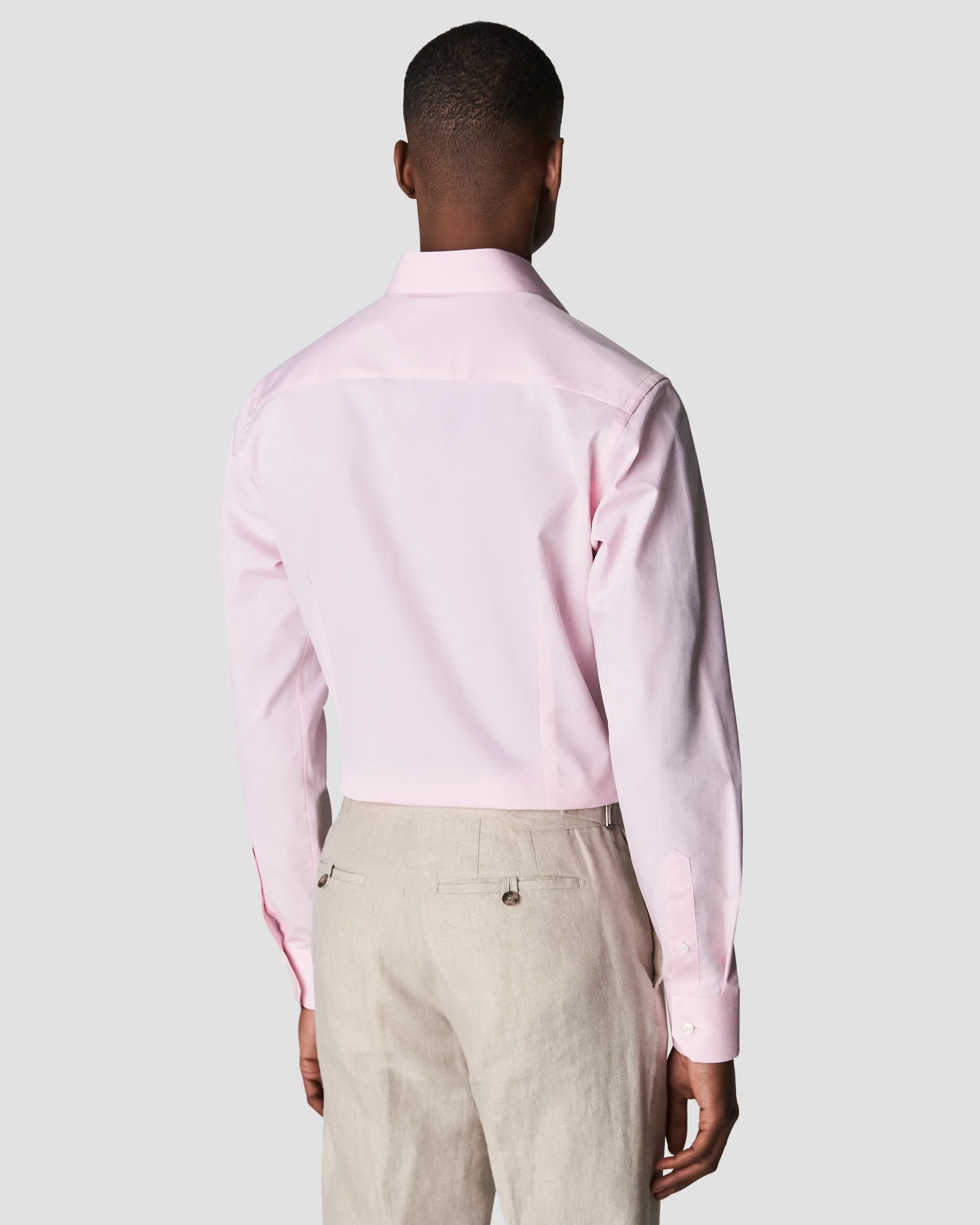 Eton - pink fine pique