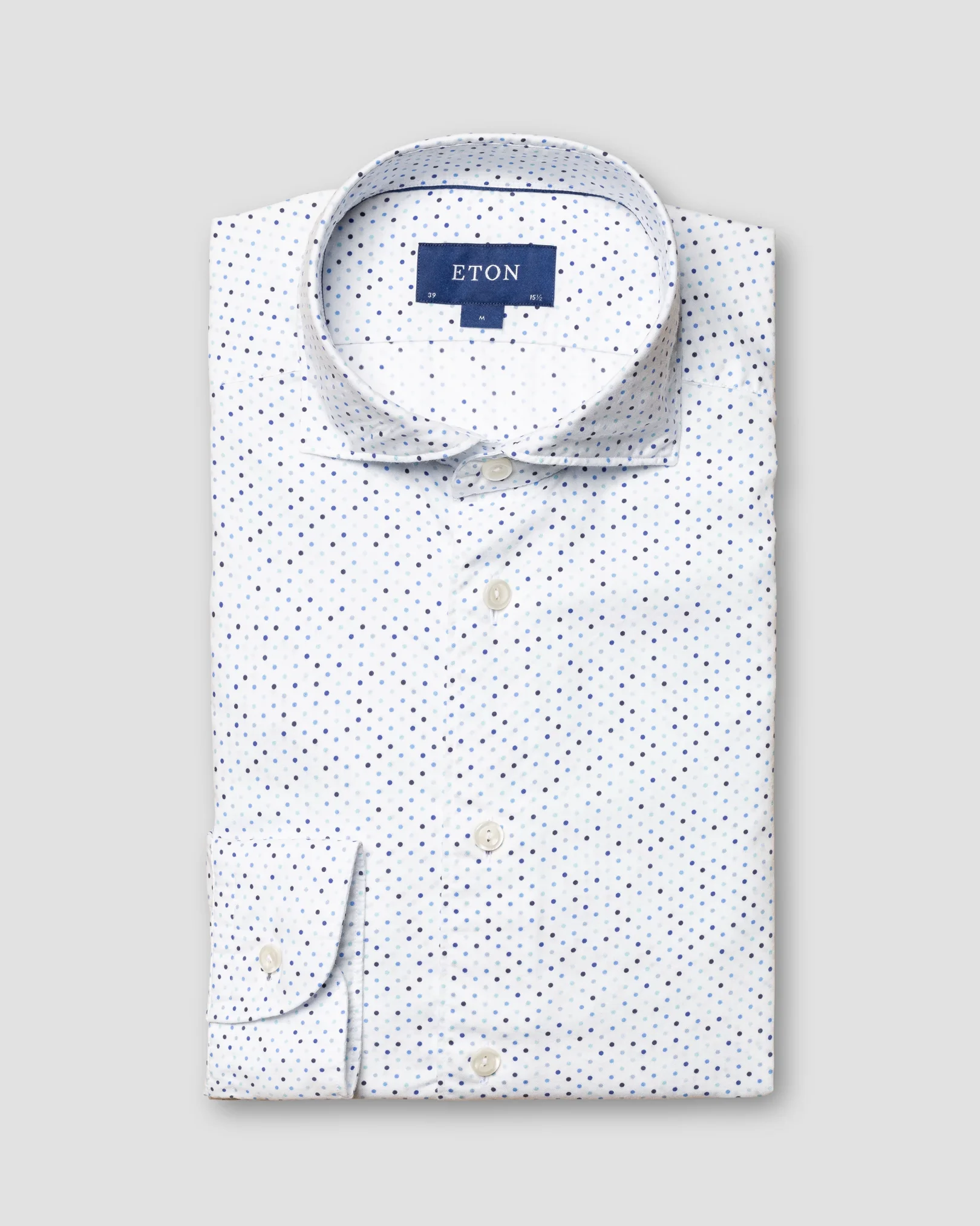 Eton - white cottontencel wide spread