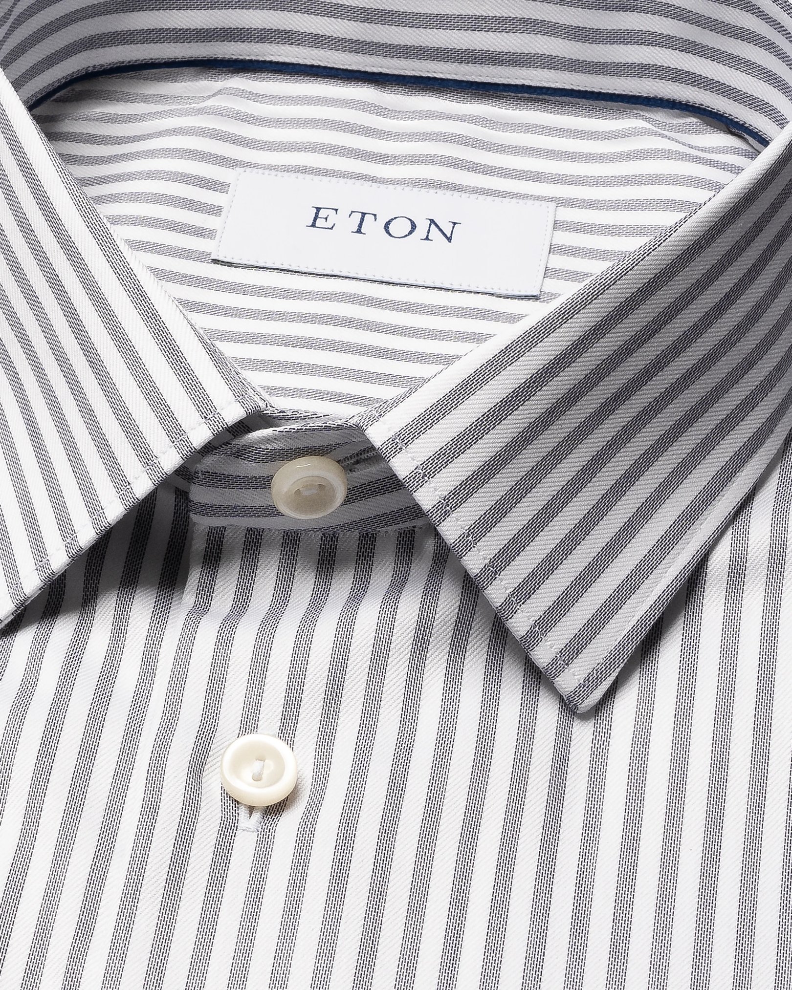 Eton - striped signature twill shirt