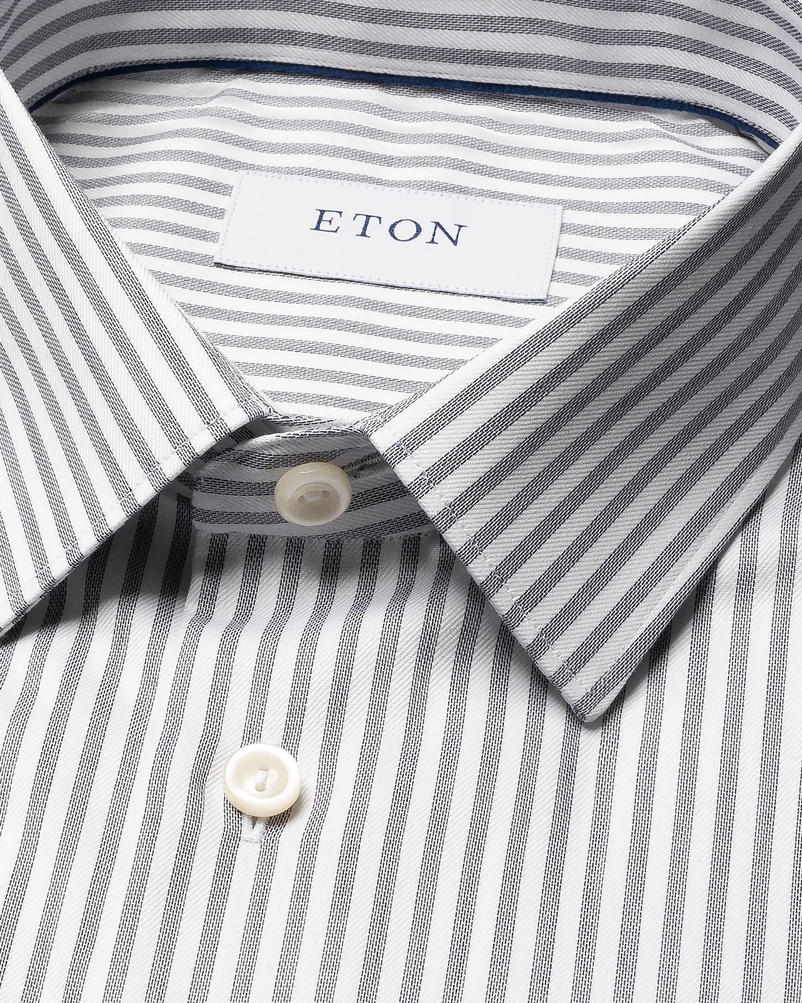Eton - striped signature twill shirt