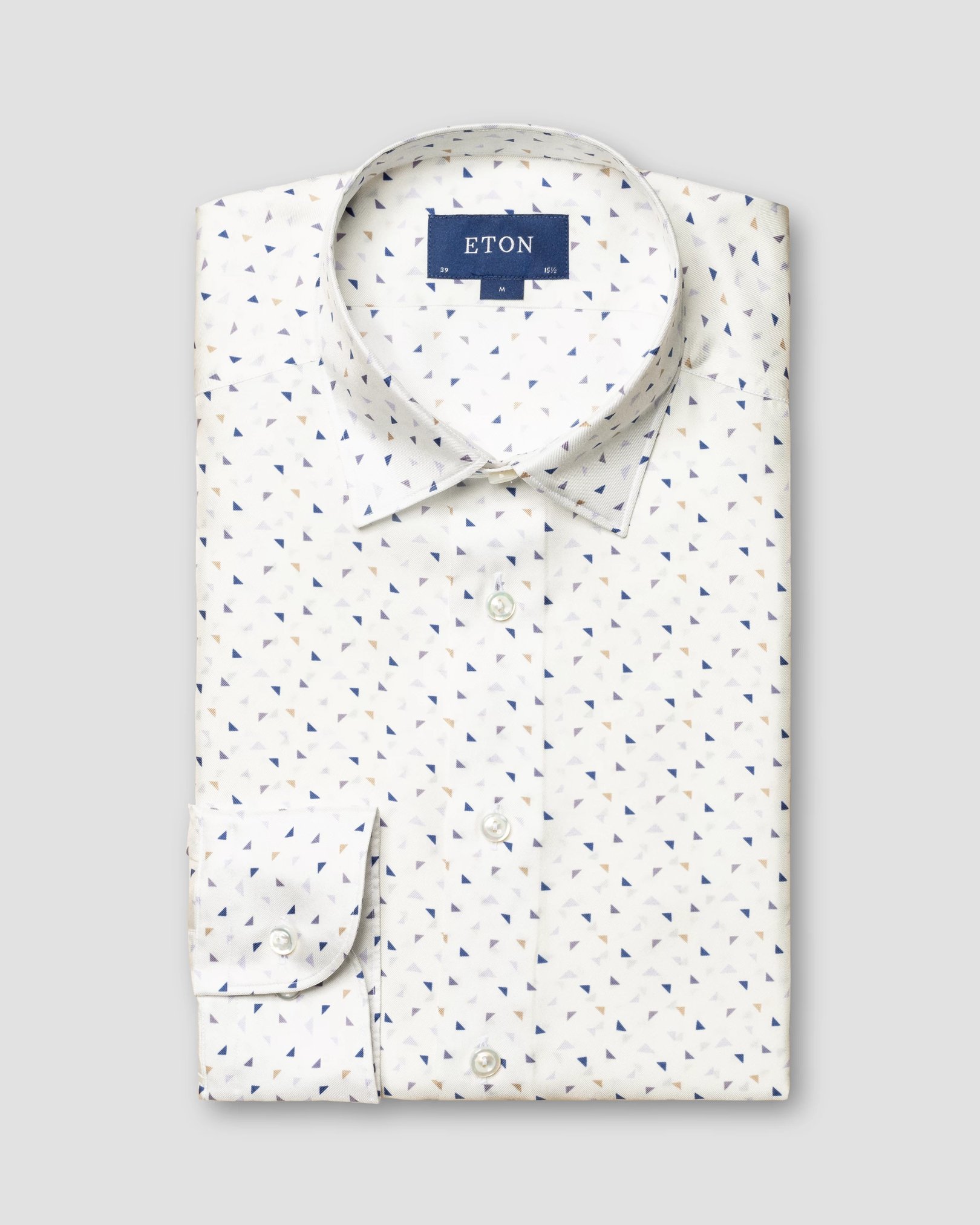Eton - white silk twill