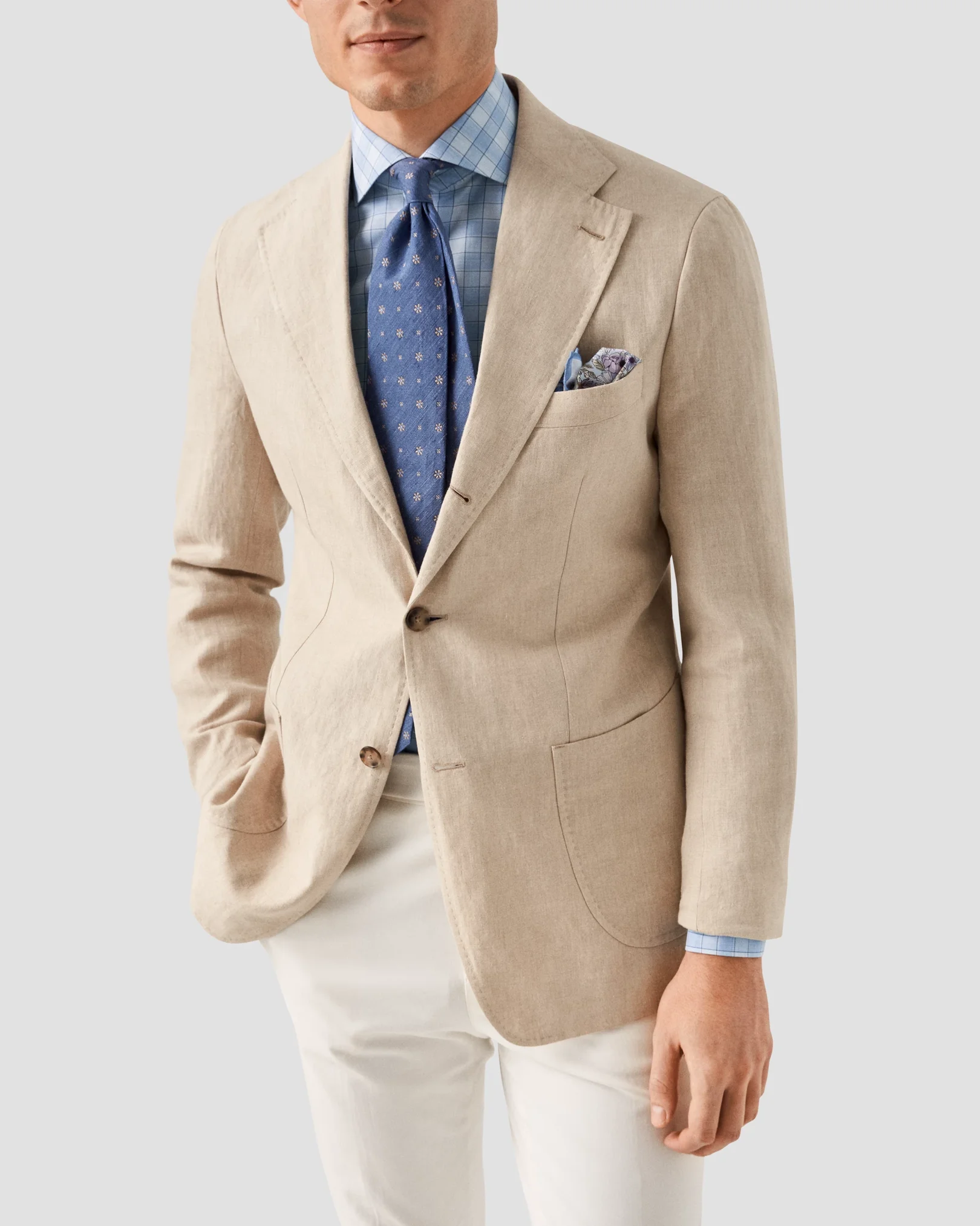 Eton - prince of wales checked shirt