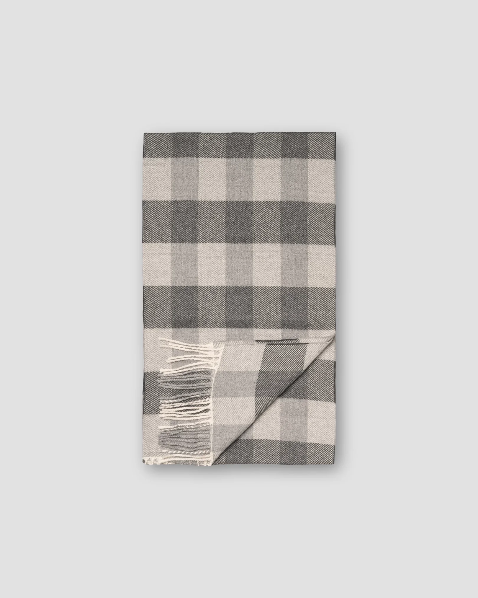 Eton - Check Merino Wool Scarf