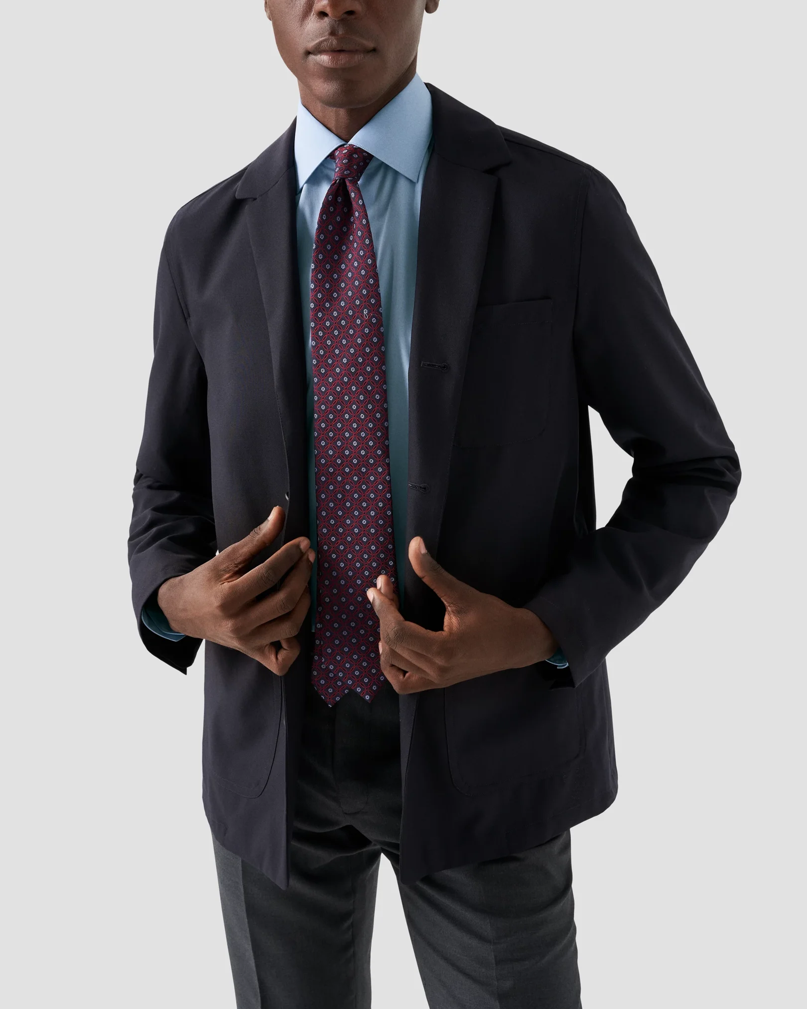 Eton - light blue downing cut away