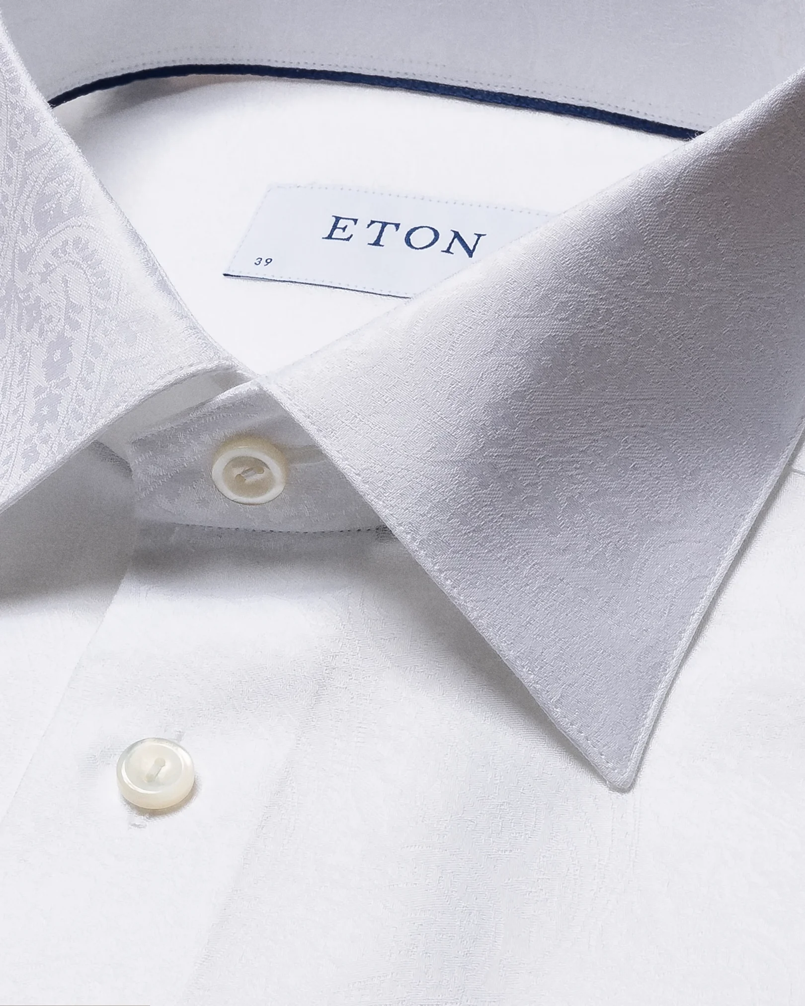 Eton - white jacquard
