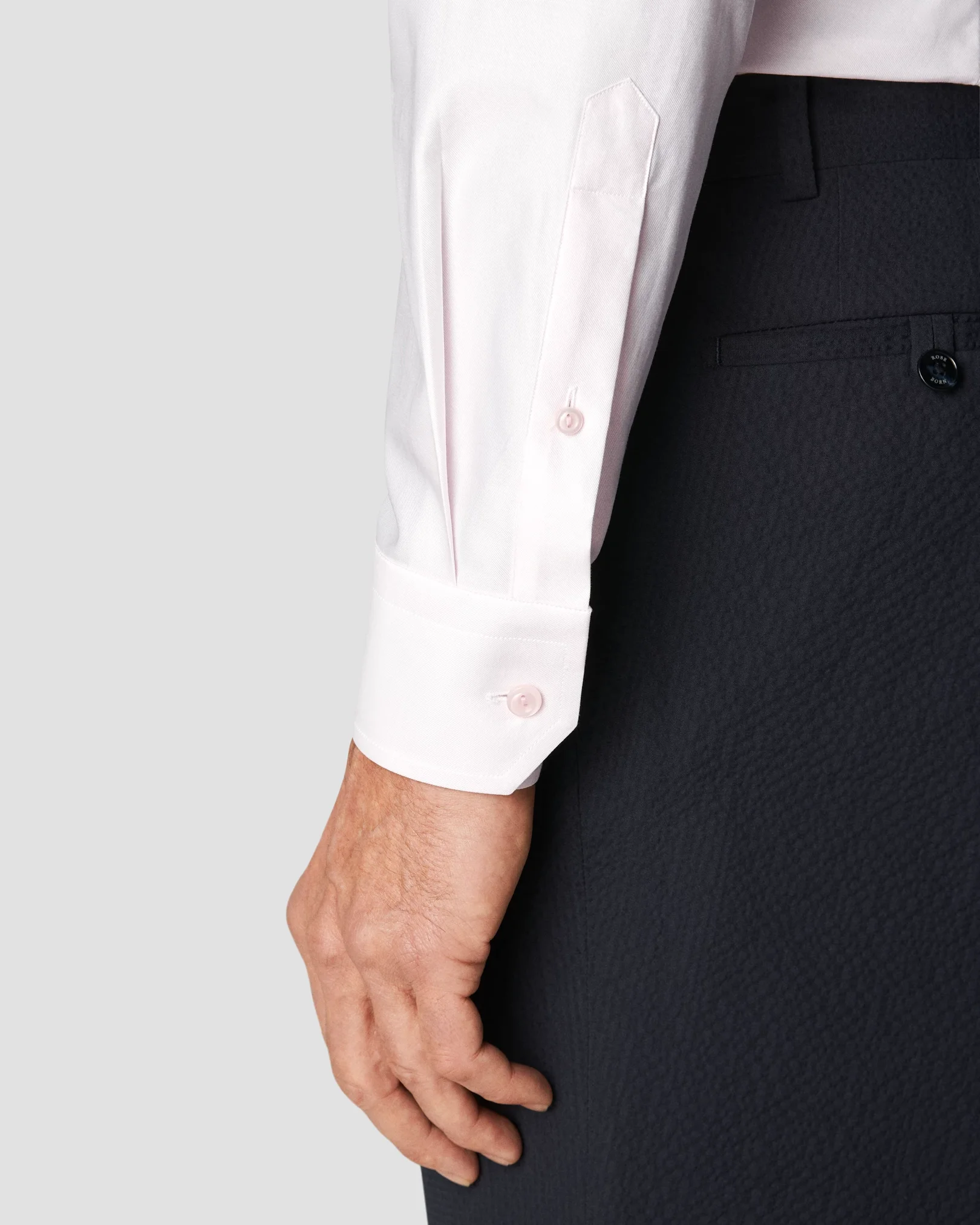 Eton - pink signature twill solid