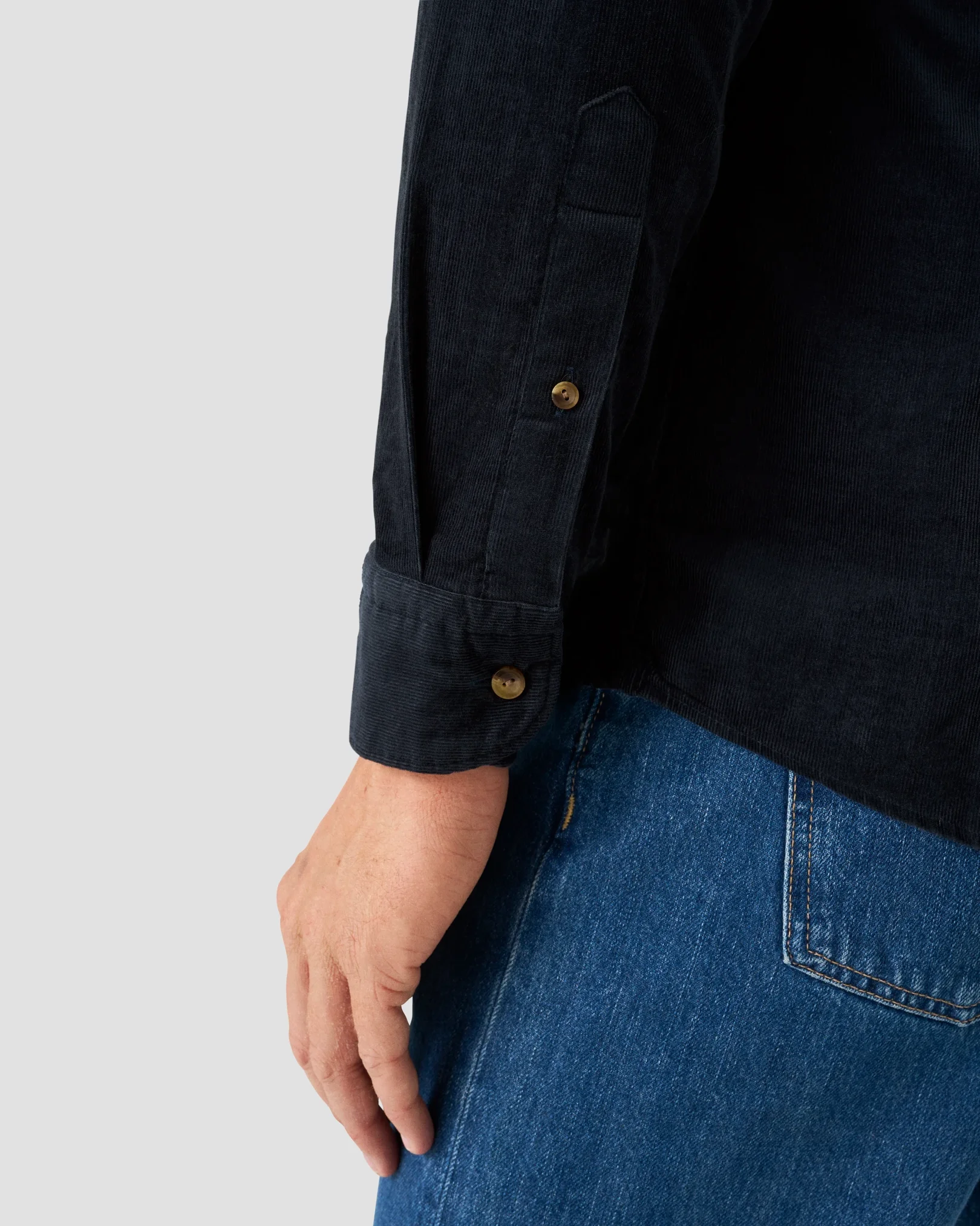 Eton - Solid Corduroy Shirt