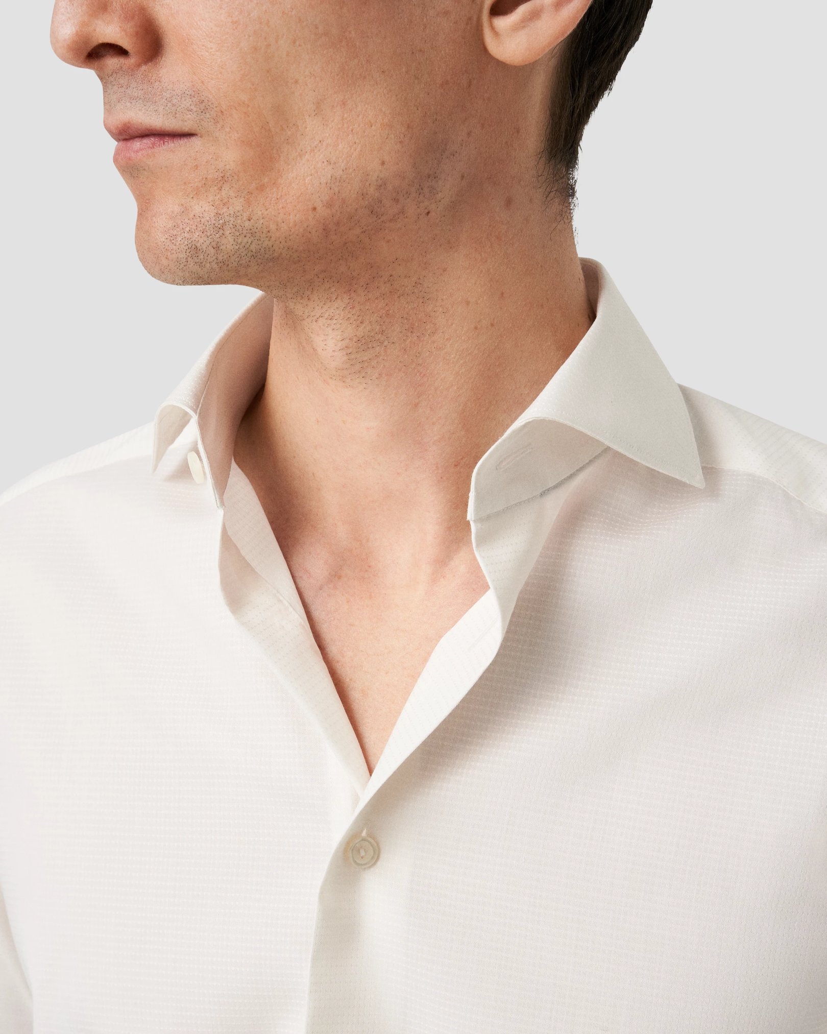 Eton - pin dot dobby shirt