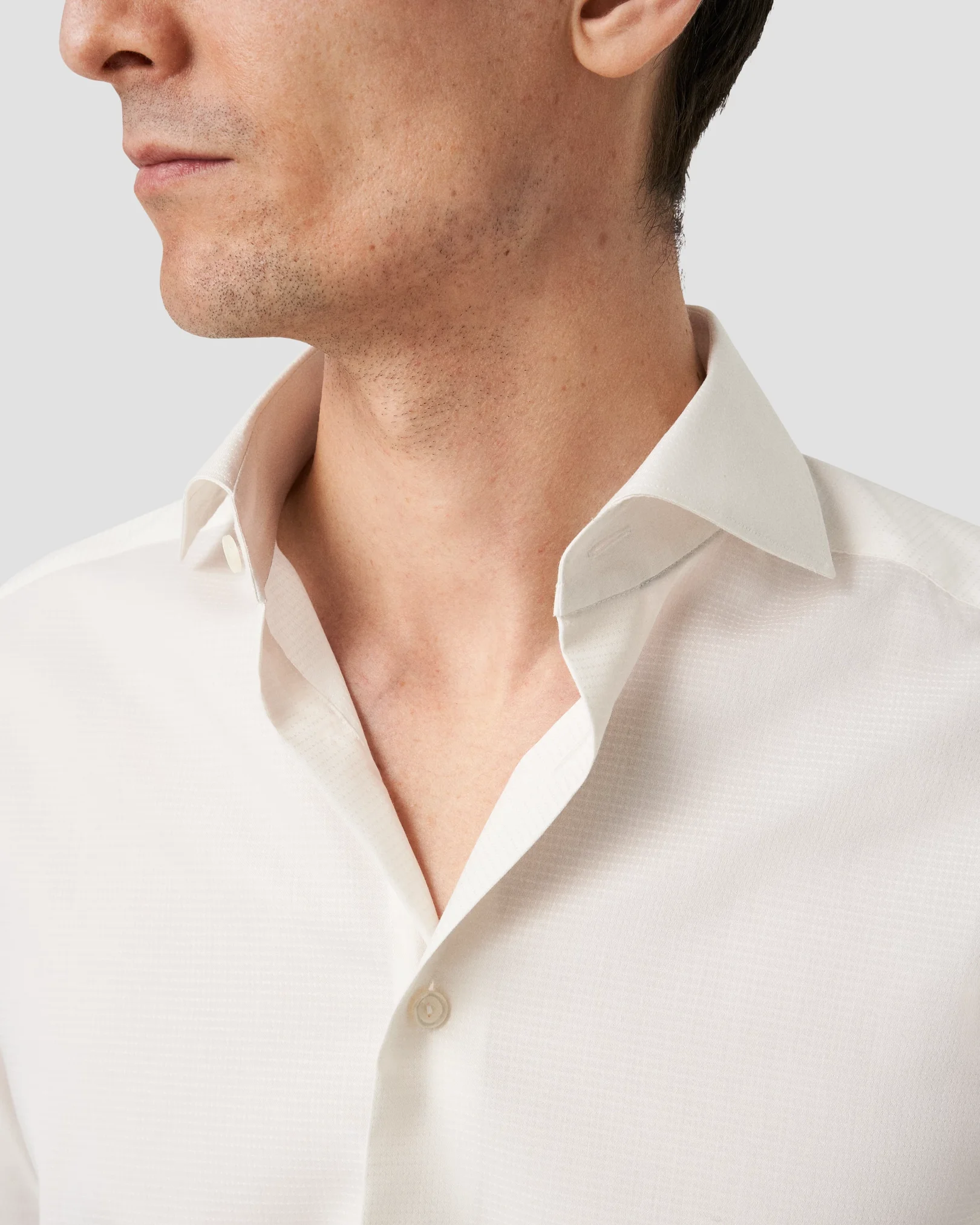 Eton - pin dot dobby shirt