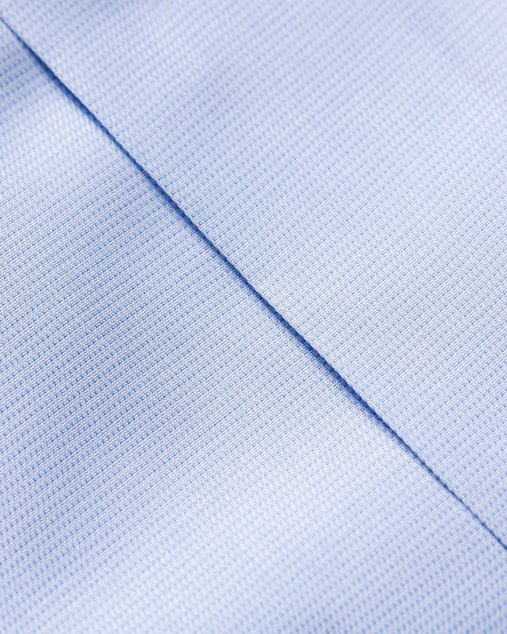 Eton - light blue signature twill button down rounded single contemporary fit