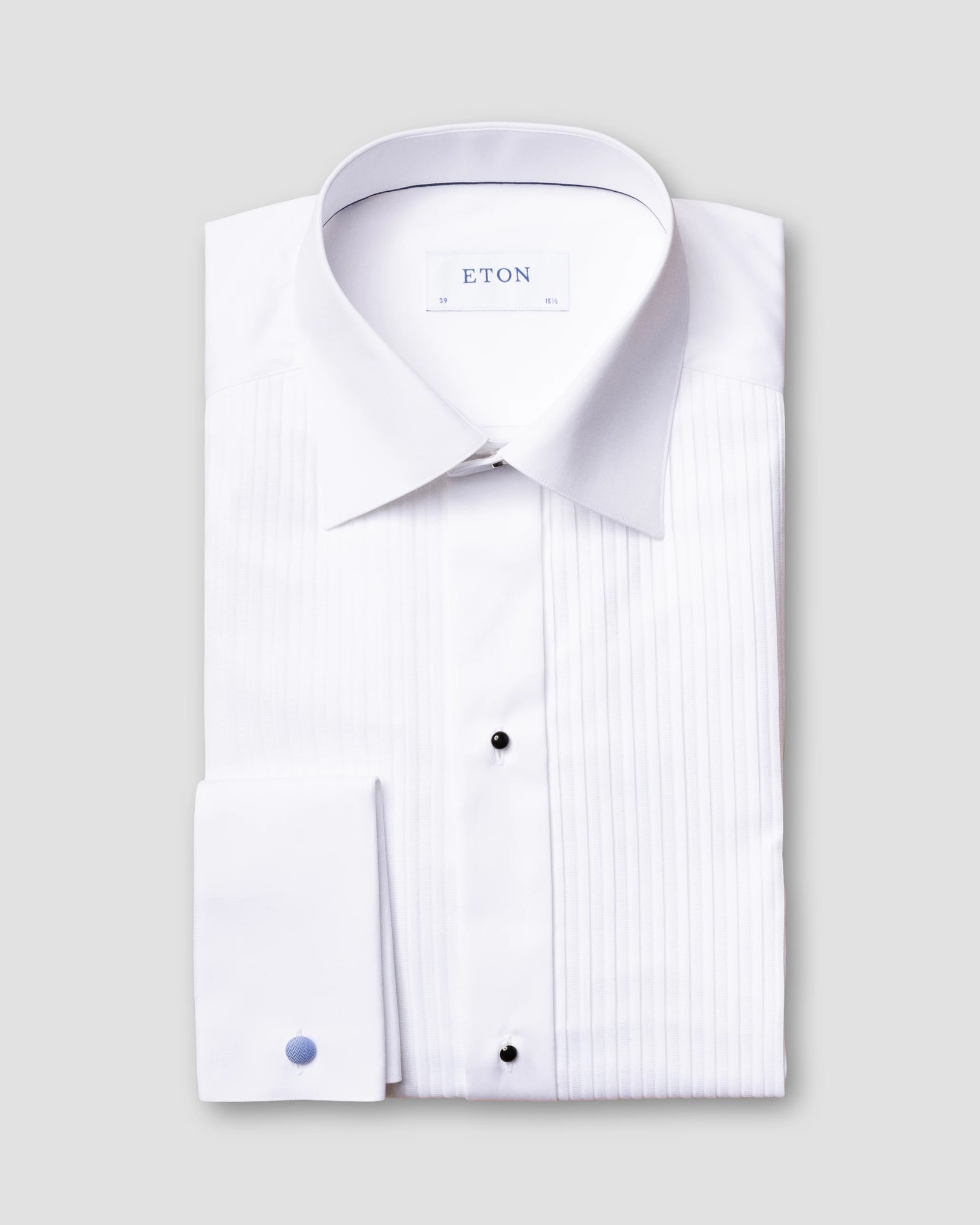 Eton - White Plissé Tuxedo Shirt