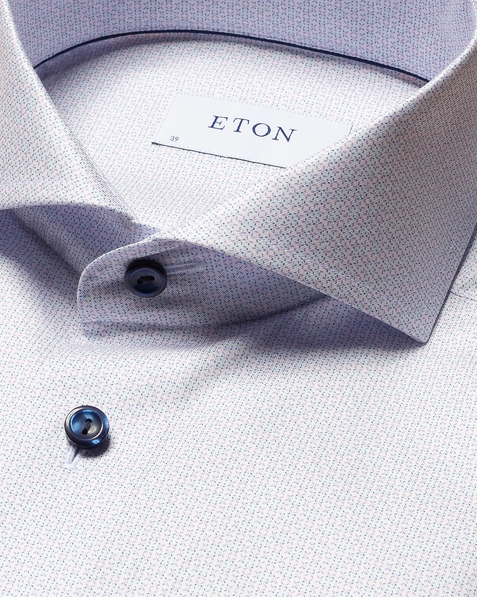 Eton - light purple signature twill extreme cutaway
