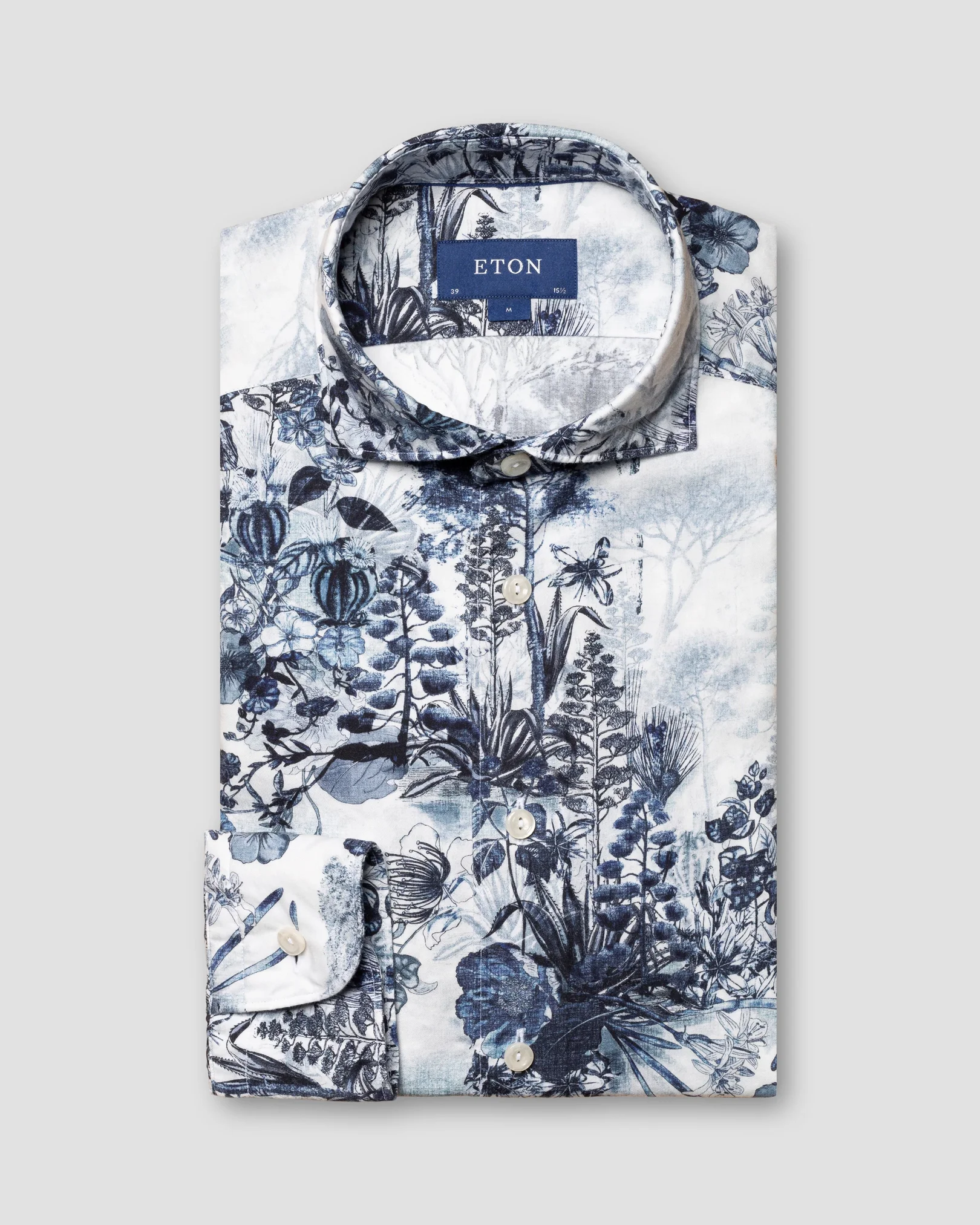 Eton - mid blue cottontencel