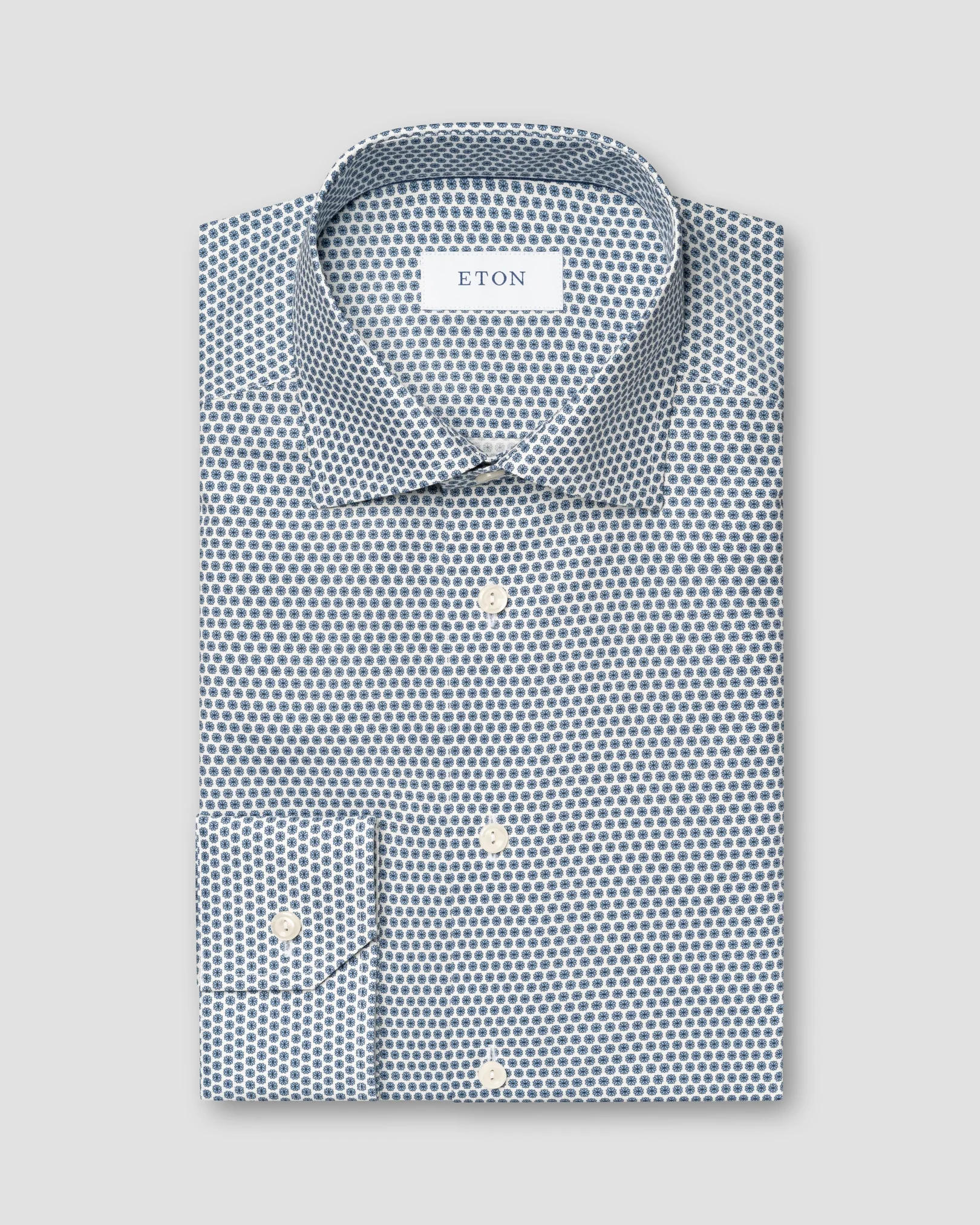 Eton - light blue dress twill shirt