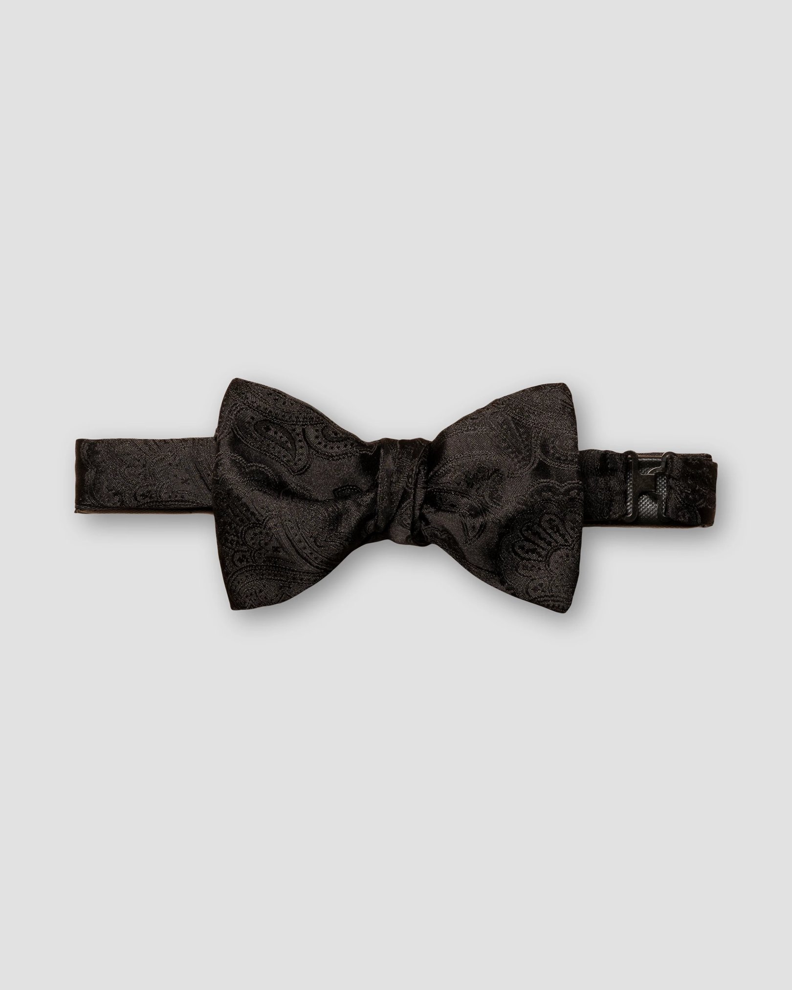 Eton - black pure silk pocket square
