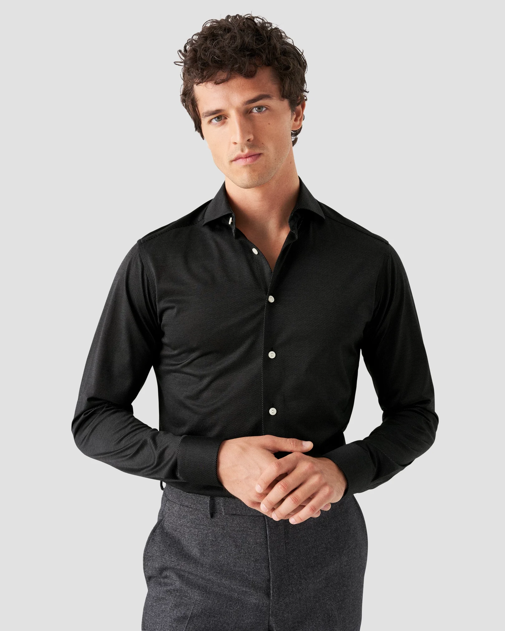 Eton - black knit king