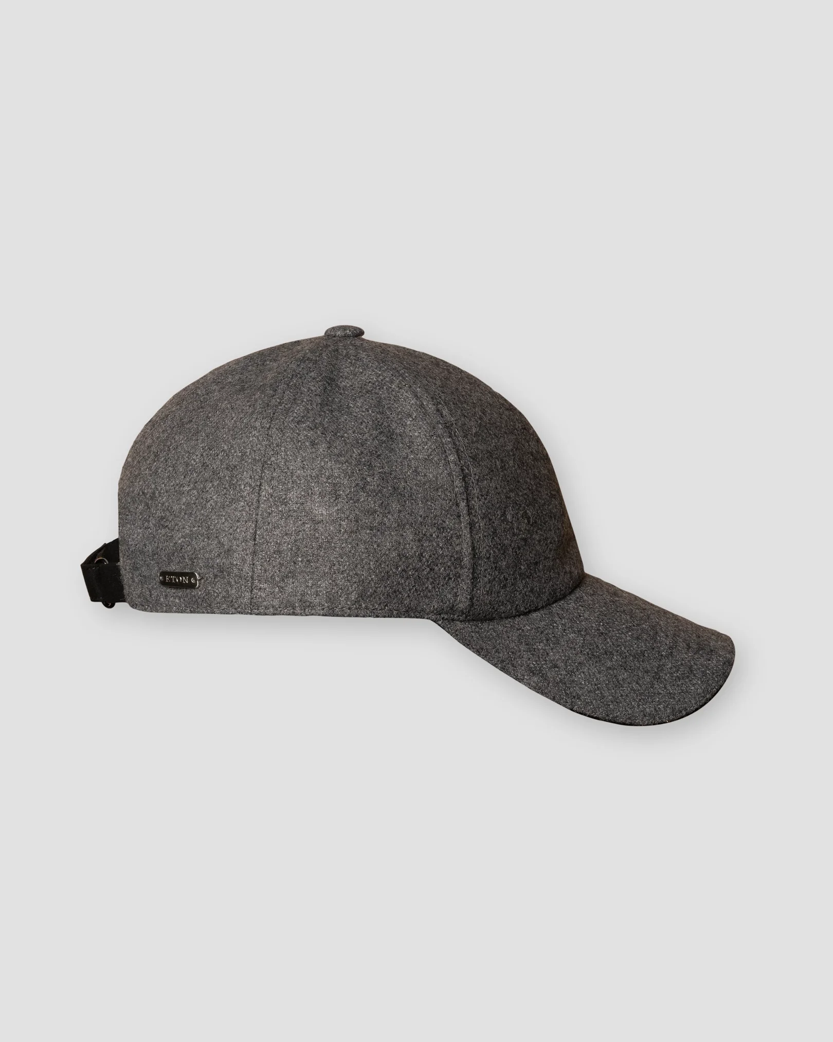 Eton - Gray Wool Blend Baseball Cap