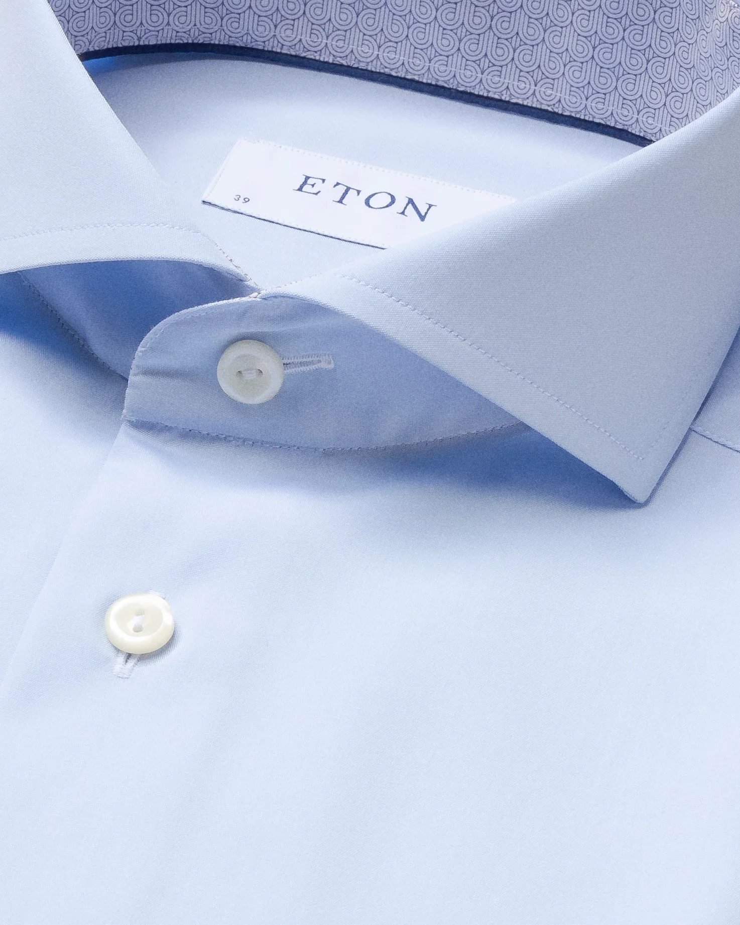 Eton - blue poplin