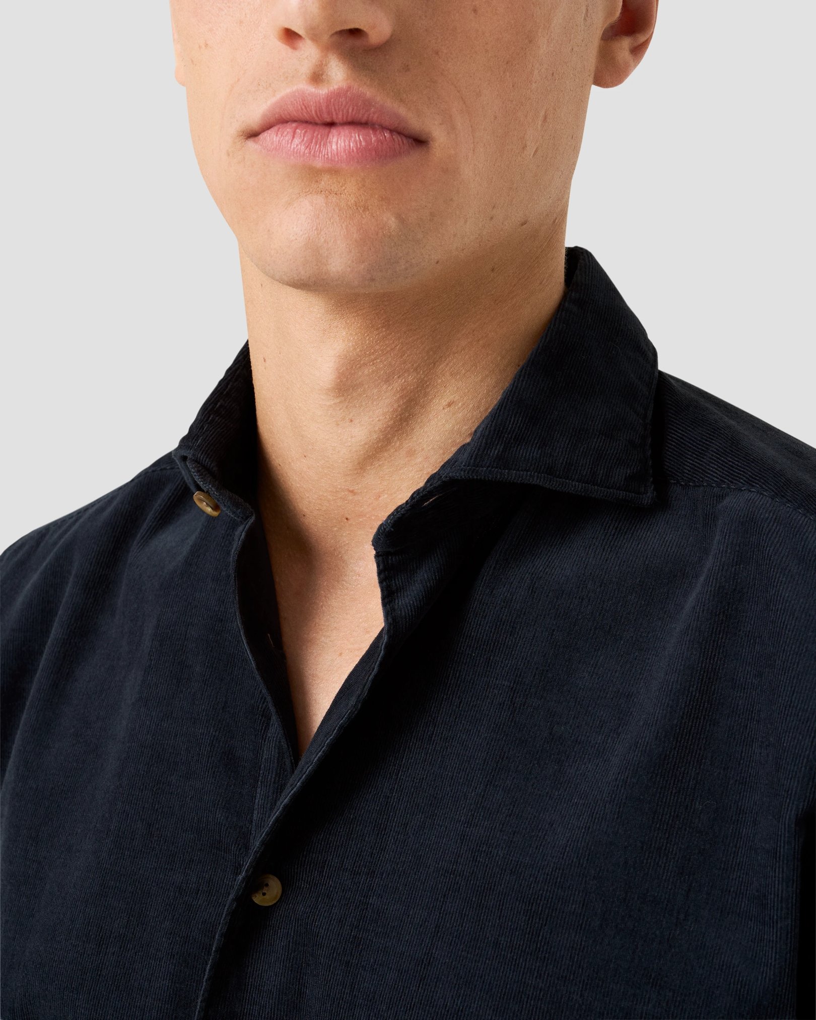 Eton - Solid Corduroy Shirt