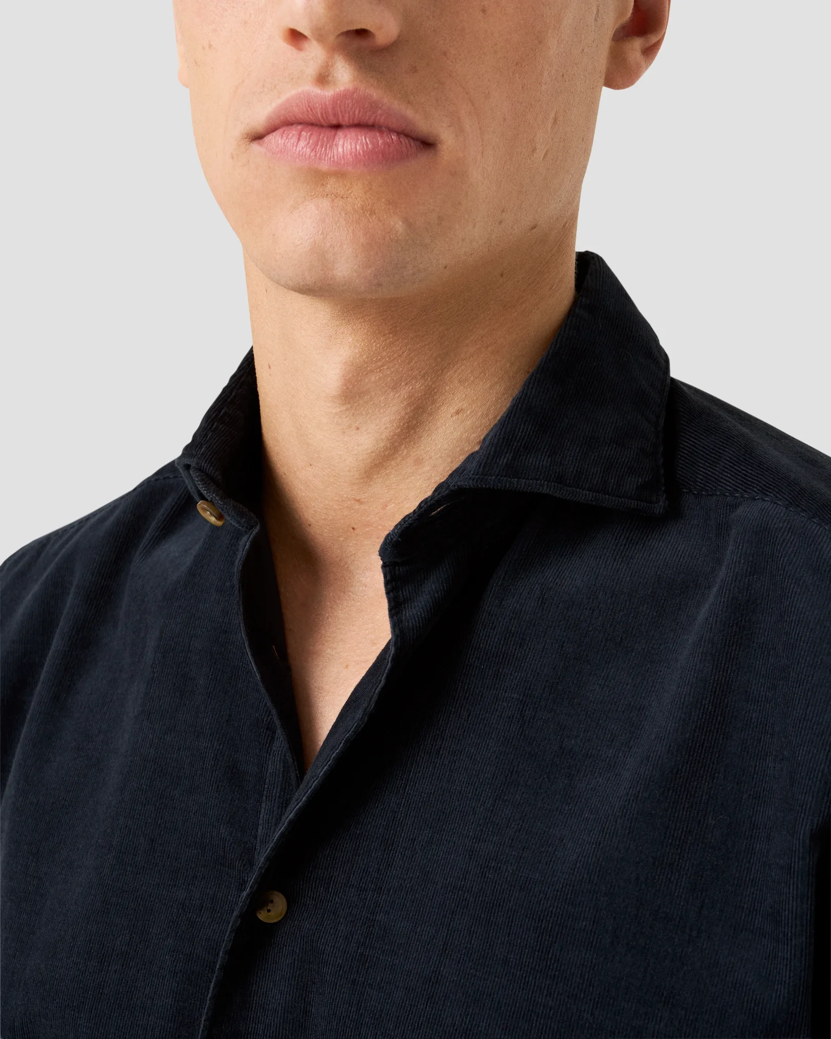 Eton - Solid Corduroy Shirt