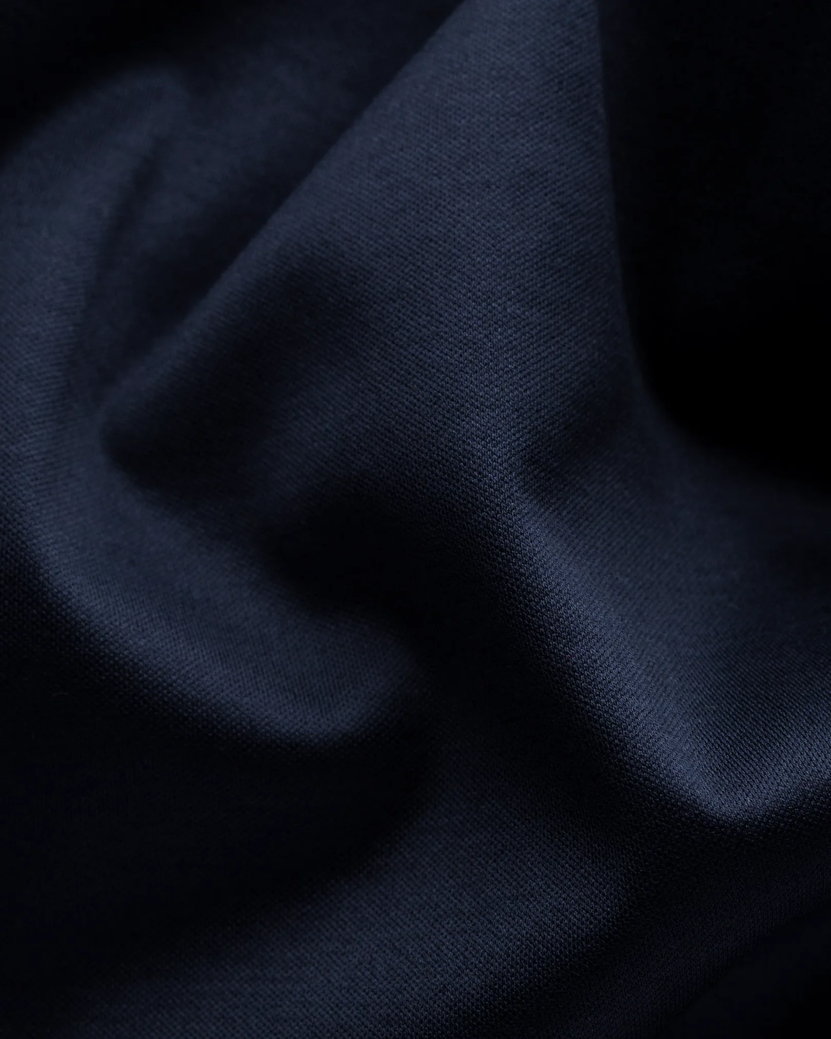 Eton - navy blue jersey knitted