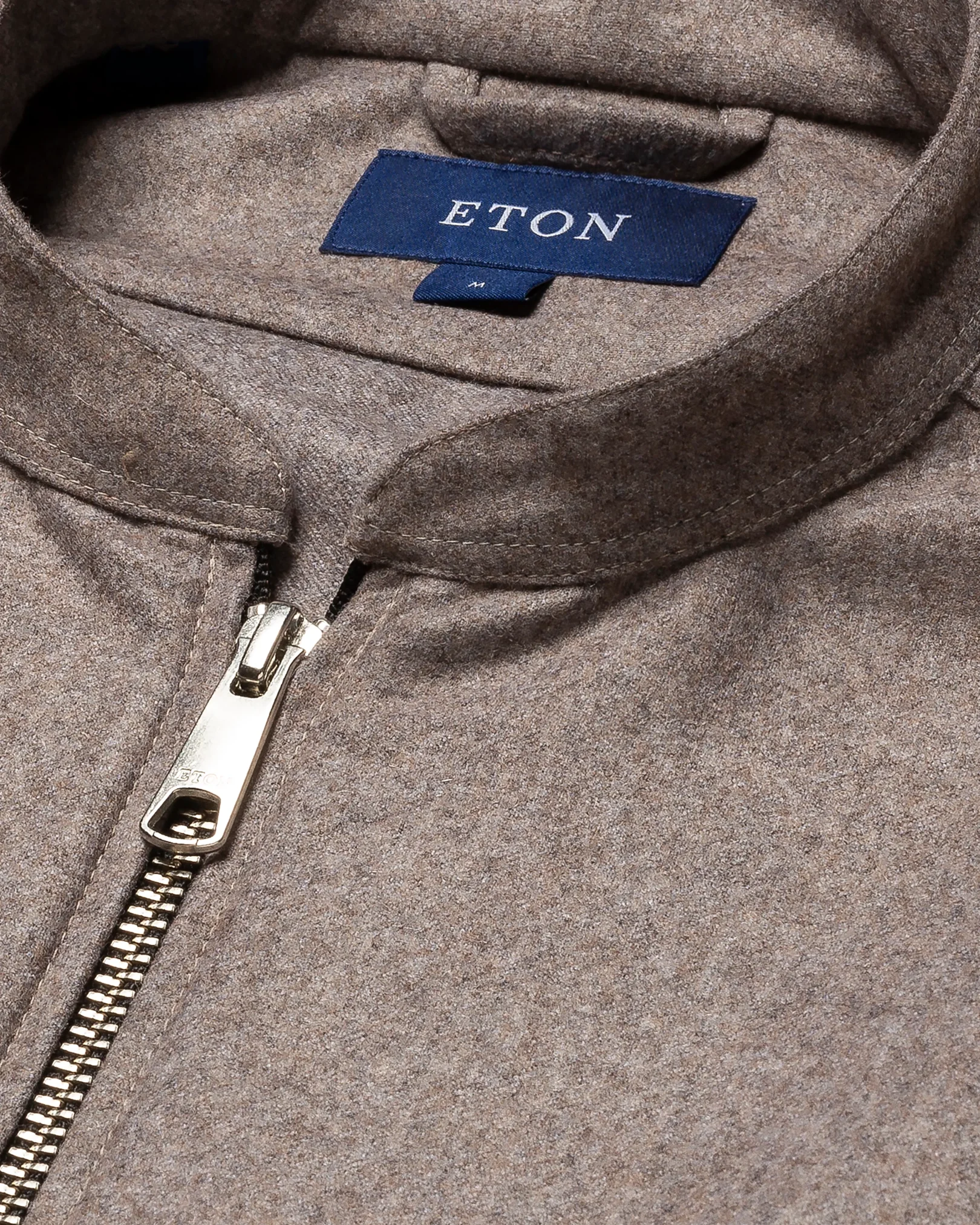 Eton - beige twill wool vest